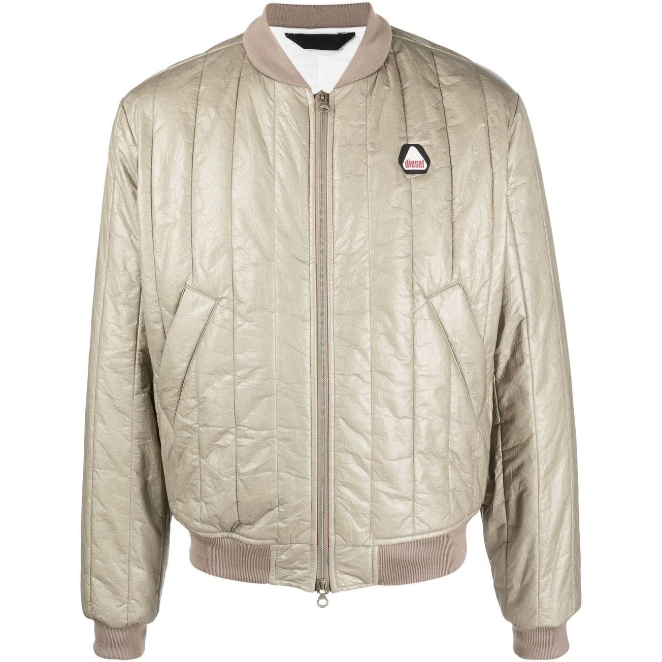 DIESEL Bomberis vyrams, Žalia, J-roth jacket