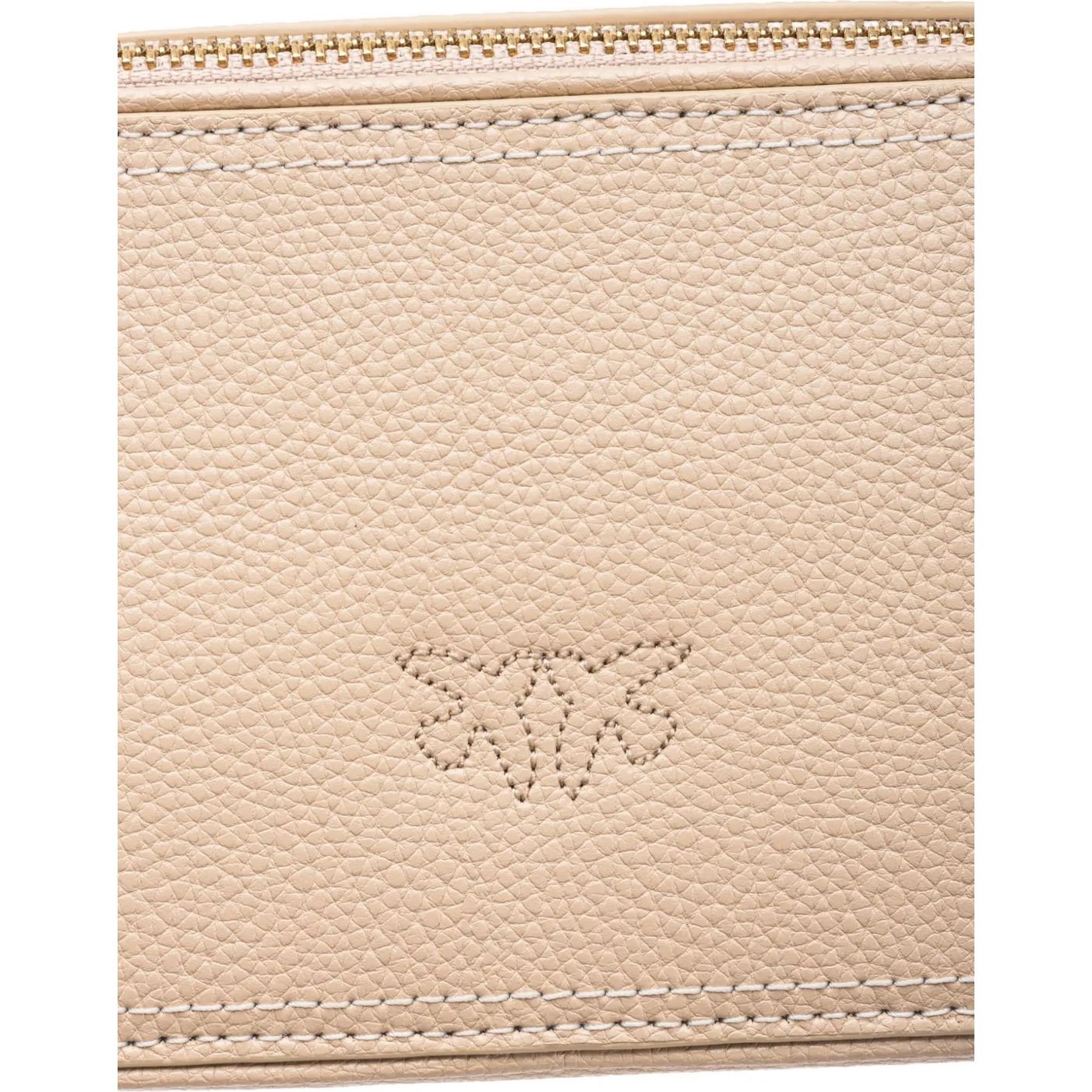 PINKO Rankinė per petį moterims, Smėlio, Carrie camera case mini 5