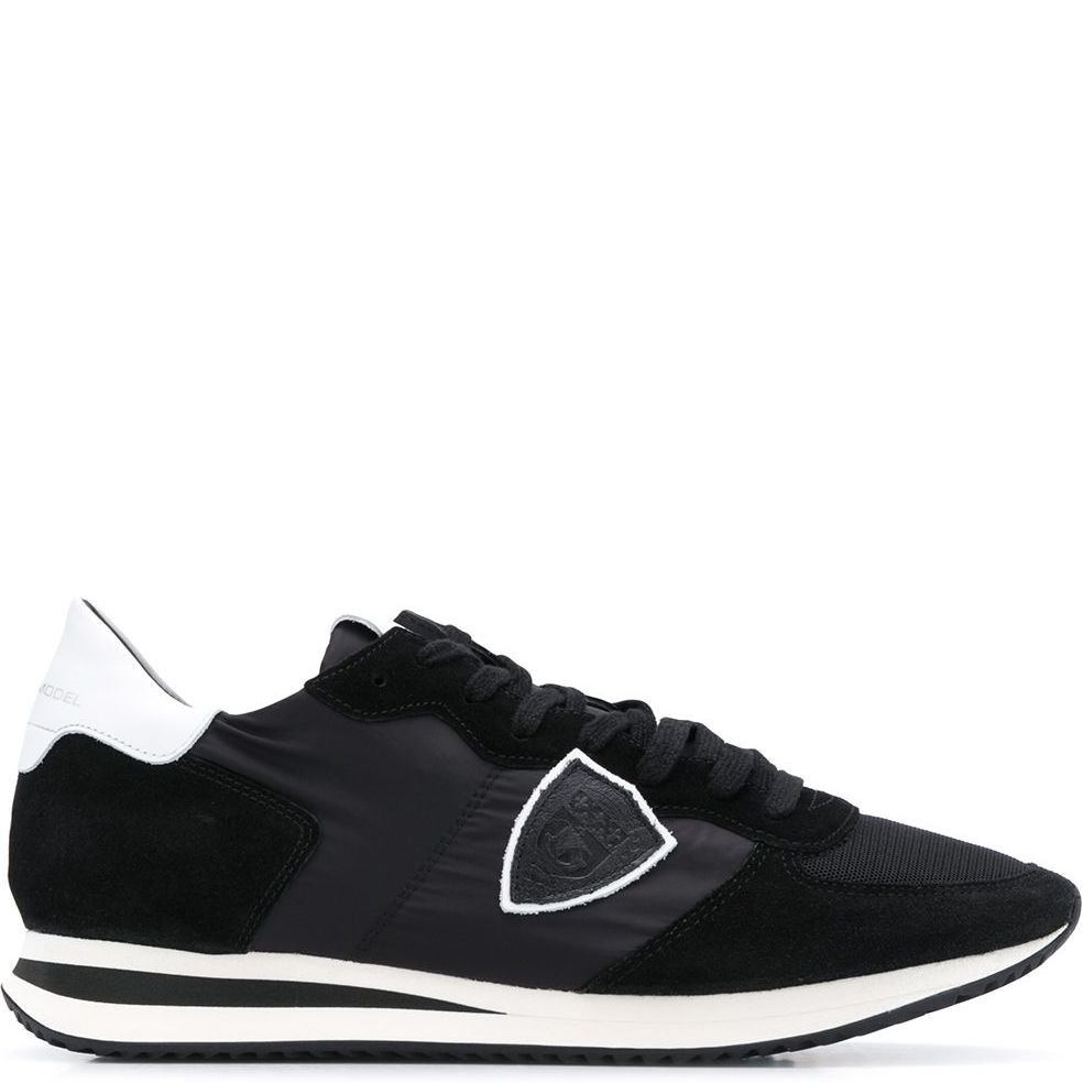 PHILIPPE MODEL Sportiniai bateliai vyrams, Juoda, Trpx low man sneaker 1