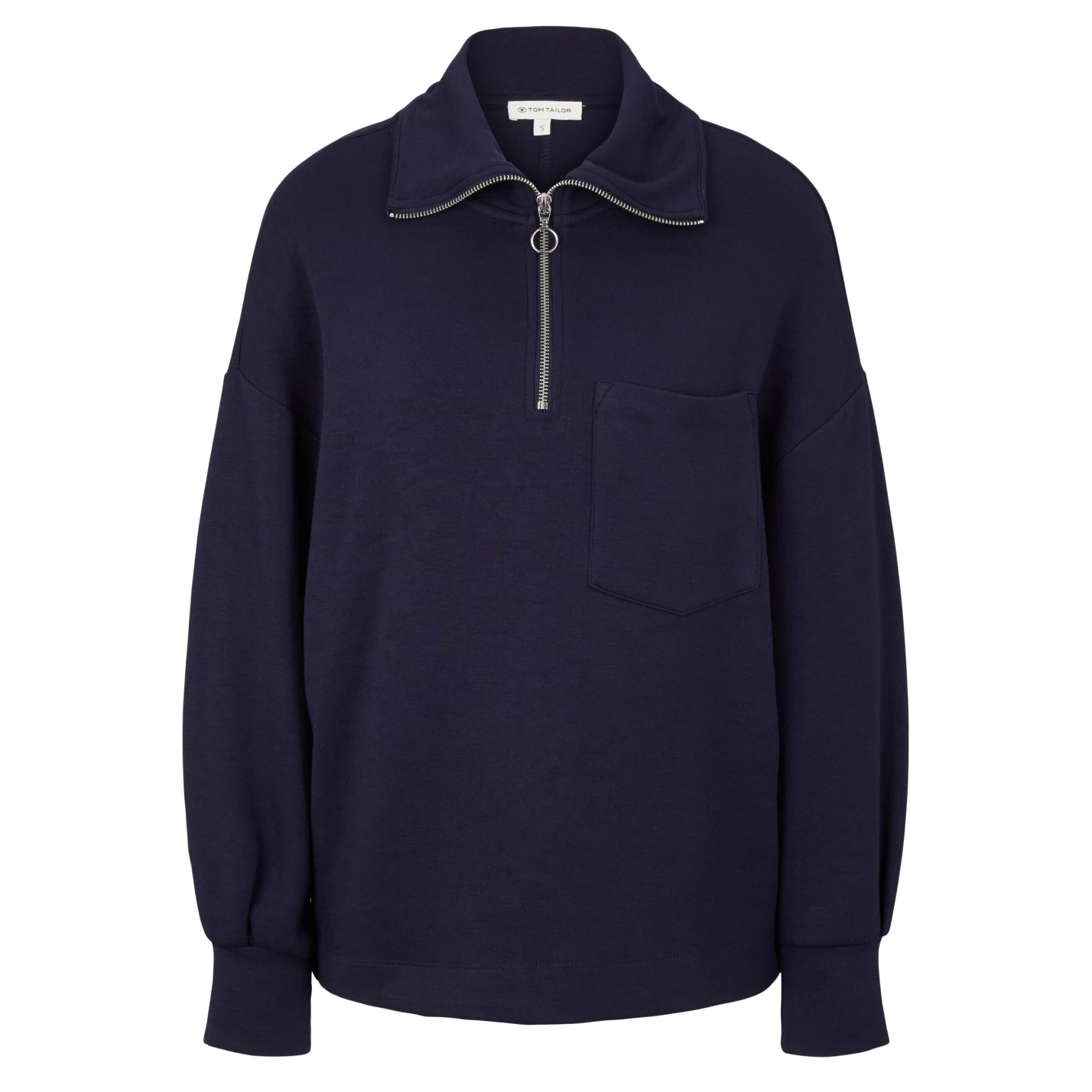 TOM TAILOR Megztinis moterims, Mėlyna, Megztinis 1