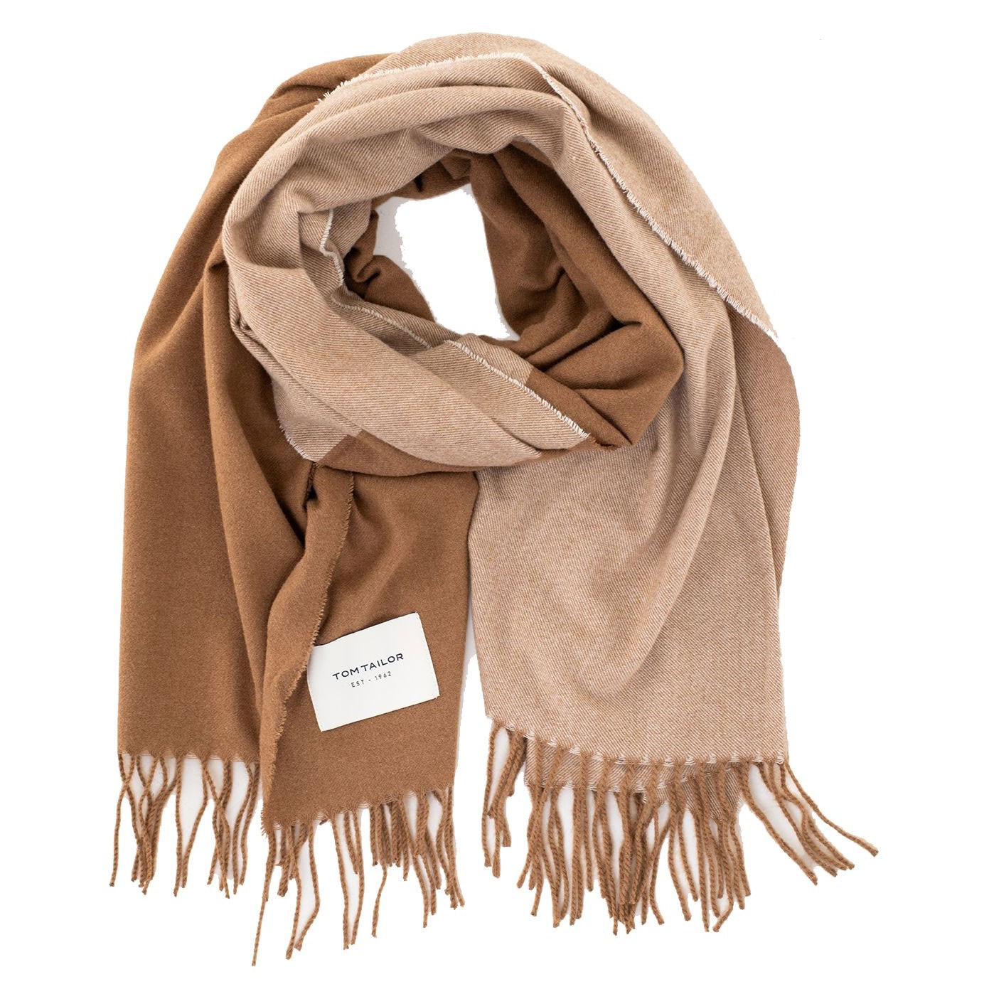 TOM TAILOR Šalikas moterims, ruda, Šalikas 1