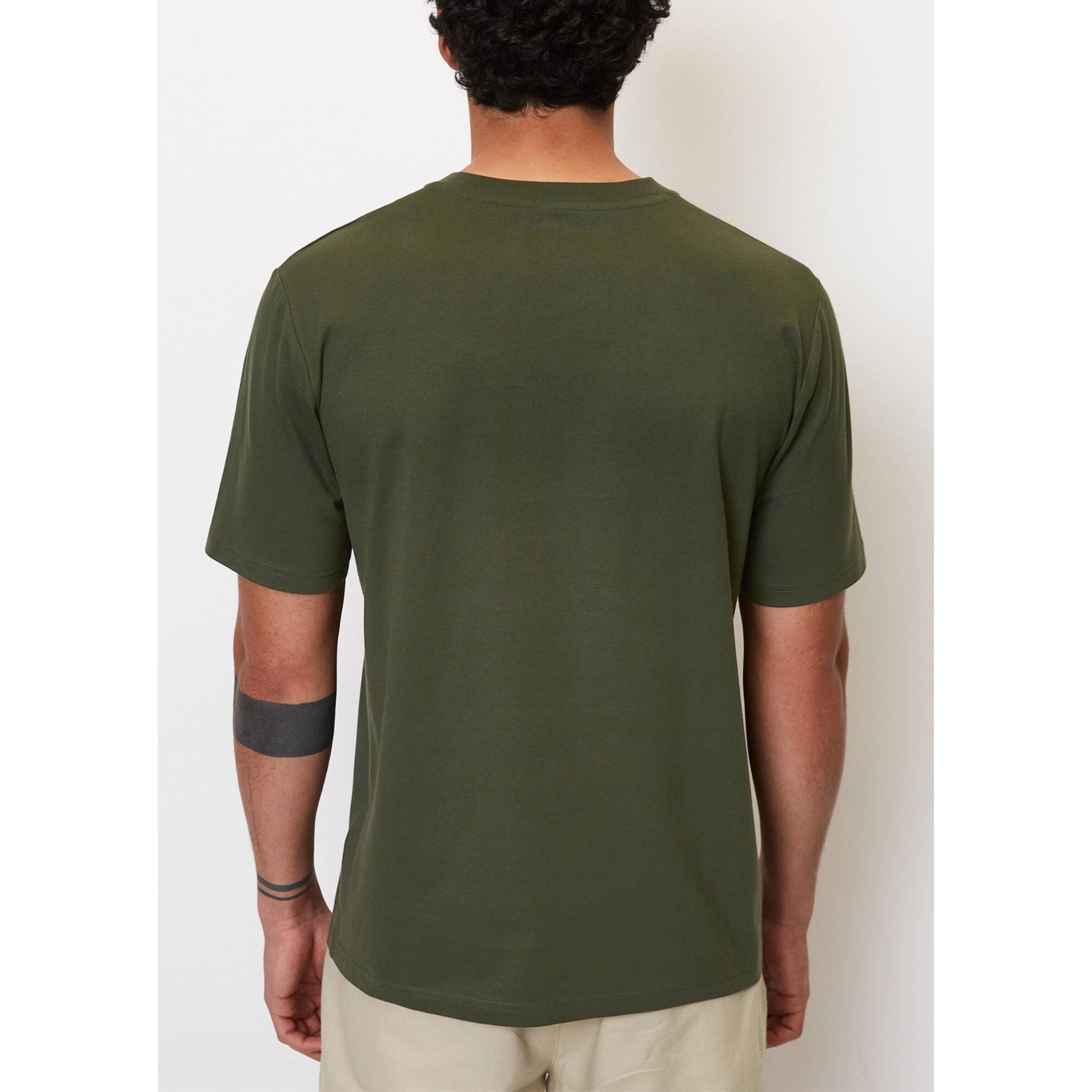 MARC O'POLO Marškinėliai vyrams, Žalia 3