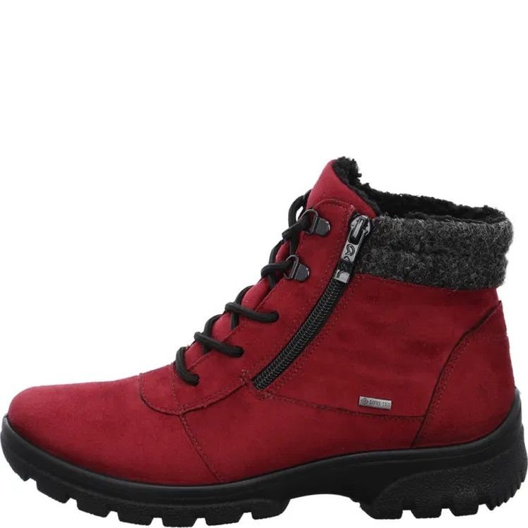 ARA Pašiltinti aulinukai moterims, Raudona, Saas booties 3