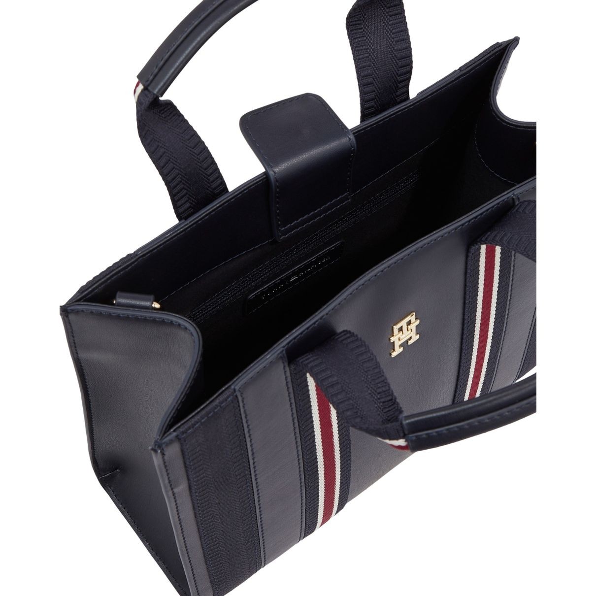 TOMMY HILFIGER Pirkinių krepšys moterims, Mėlyna, Identityall tote corp 4