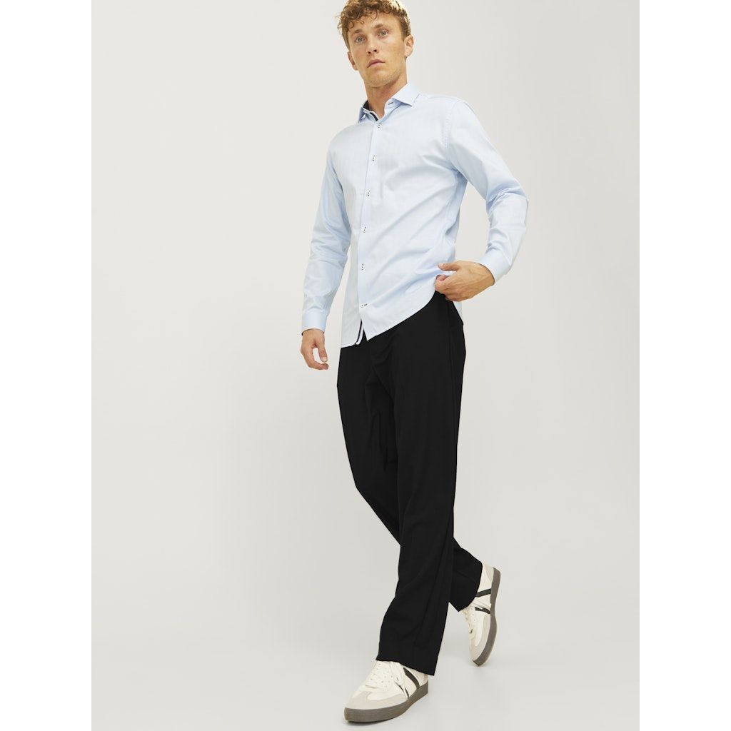 JACK & JONES Formalios kelnės vyrams, Juoda, Karl 8