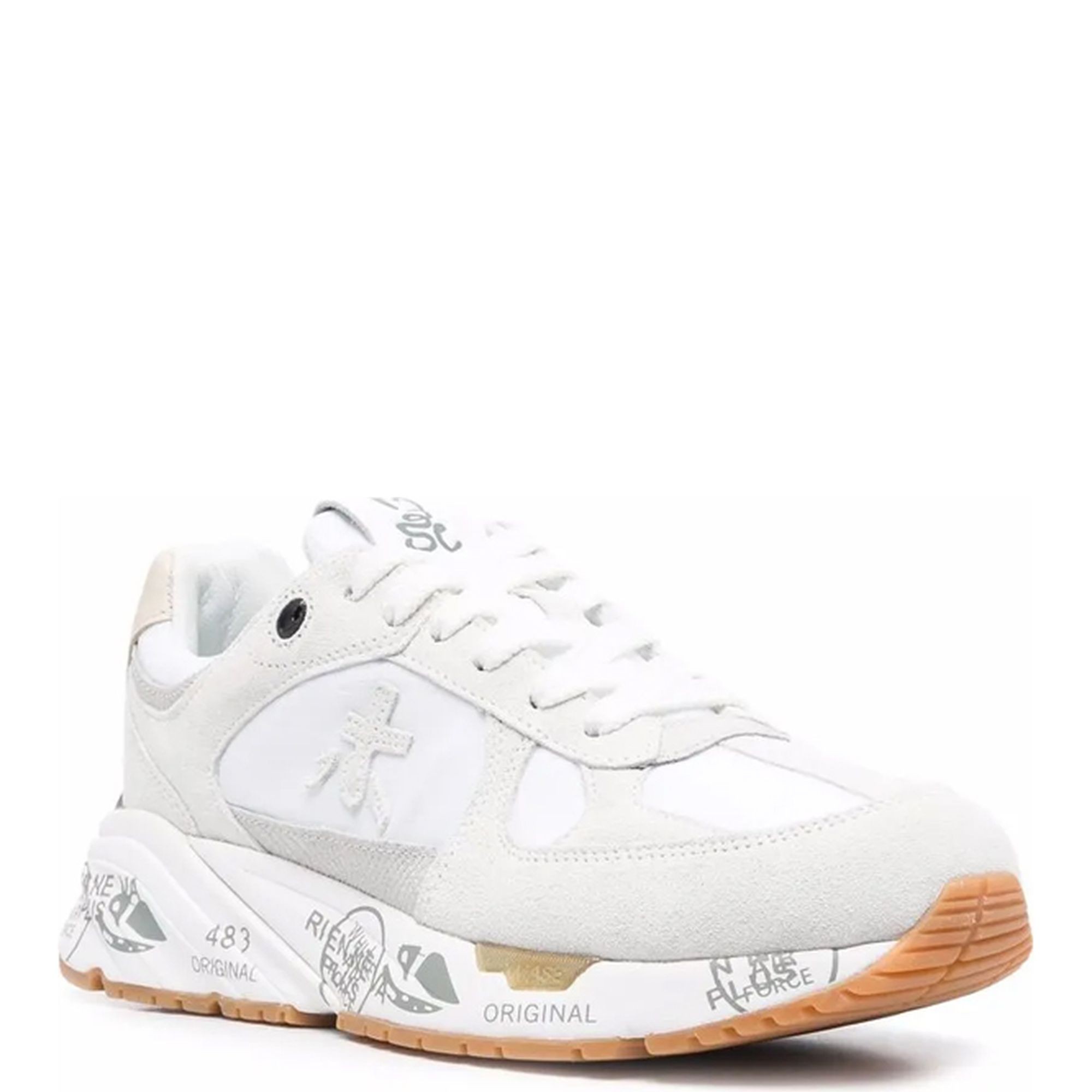 PREMIATA Sportiniai bateliai moterims, Balta, Mased 5661 sneakers 1