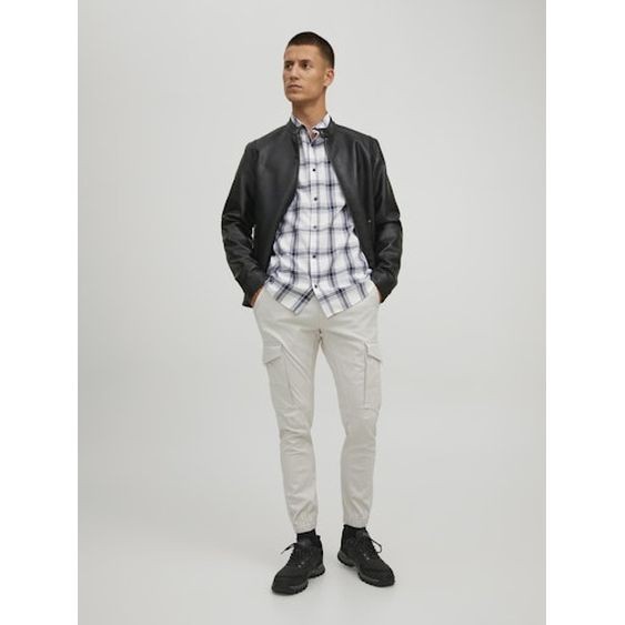 JACK & JONES Kelnės vyrams, Smėlio, Jpstpaul jpants 6