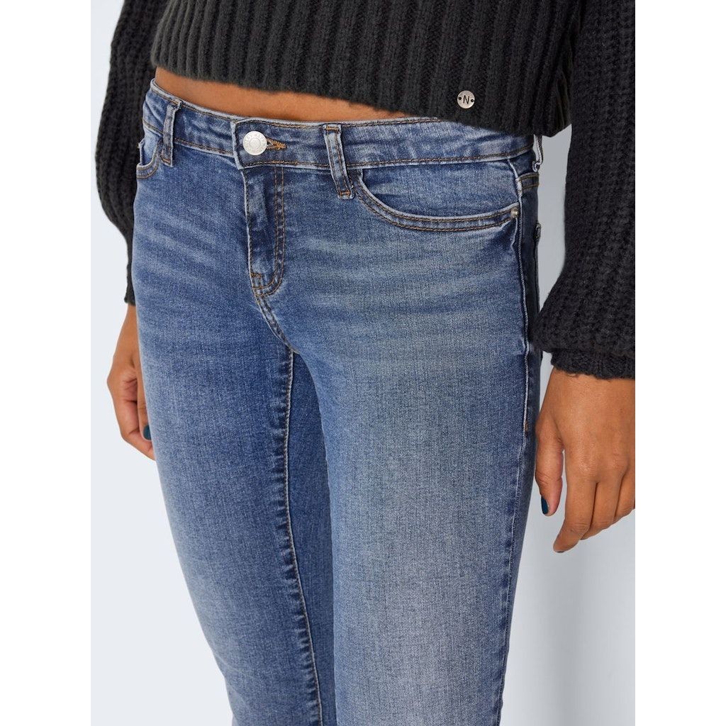 NOISY MAY Tiesūs džinsai moterims, Mėlyna, NMEVIE LW BOOTCUT JEA 6
