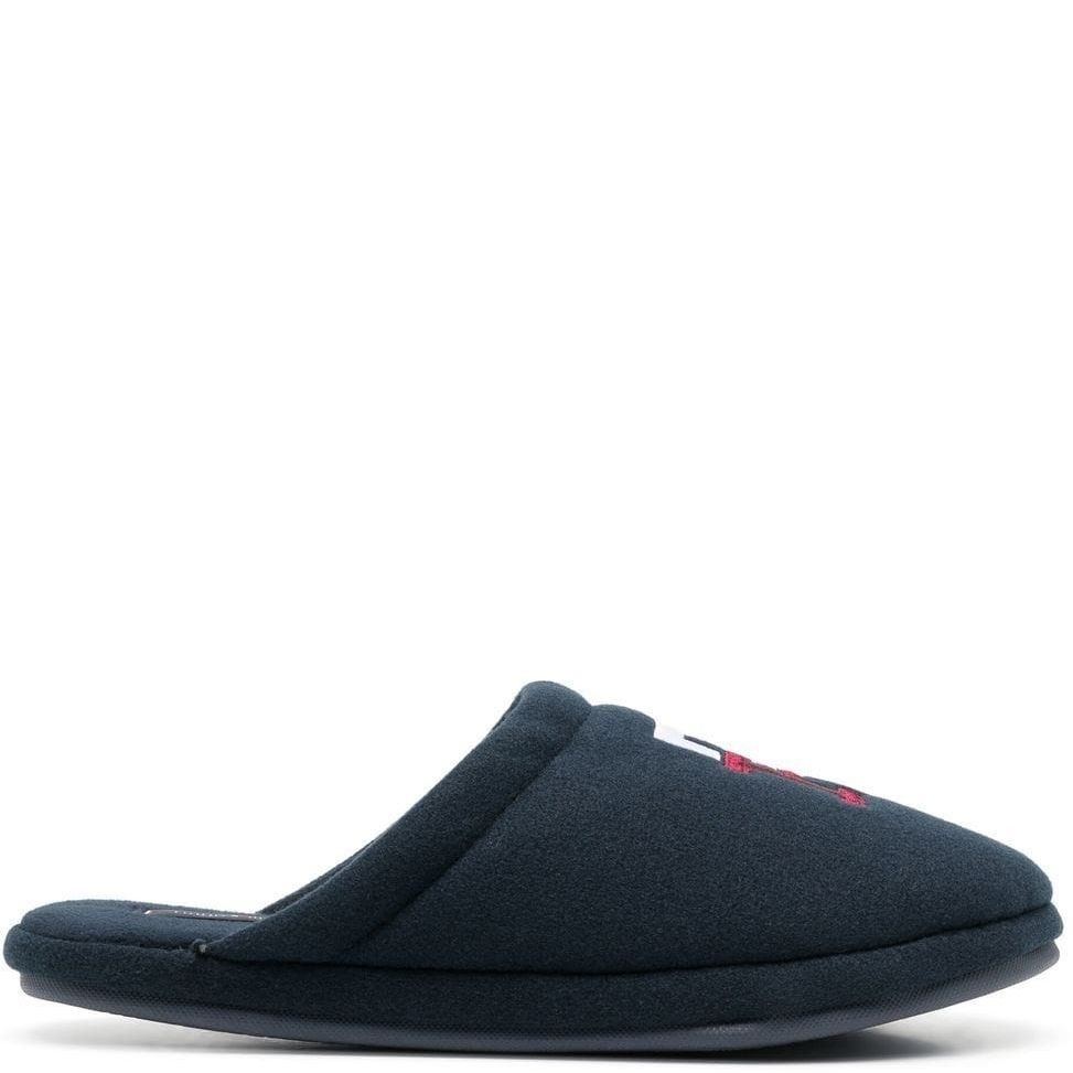 TOMMY HILFIGER Namų šlepetės vyrams, Mėlyna, RAISED EMBROIDERY HOMESLIPPER 2