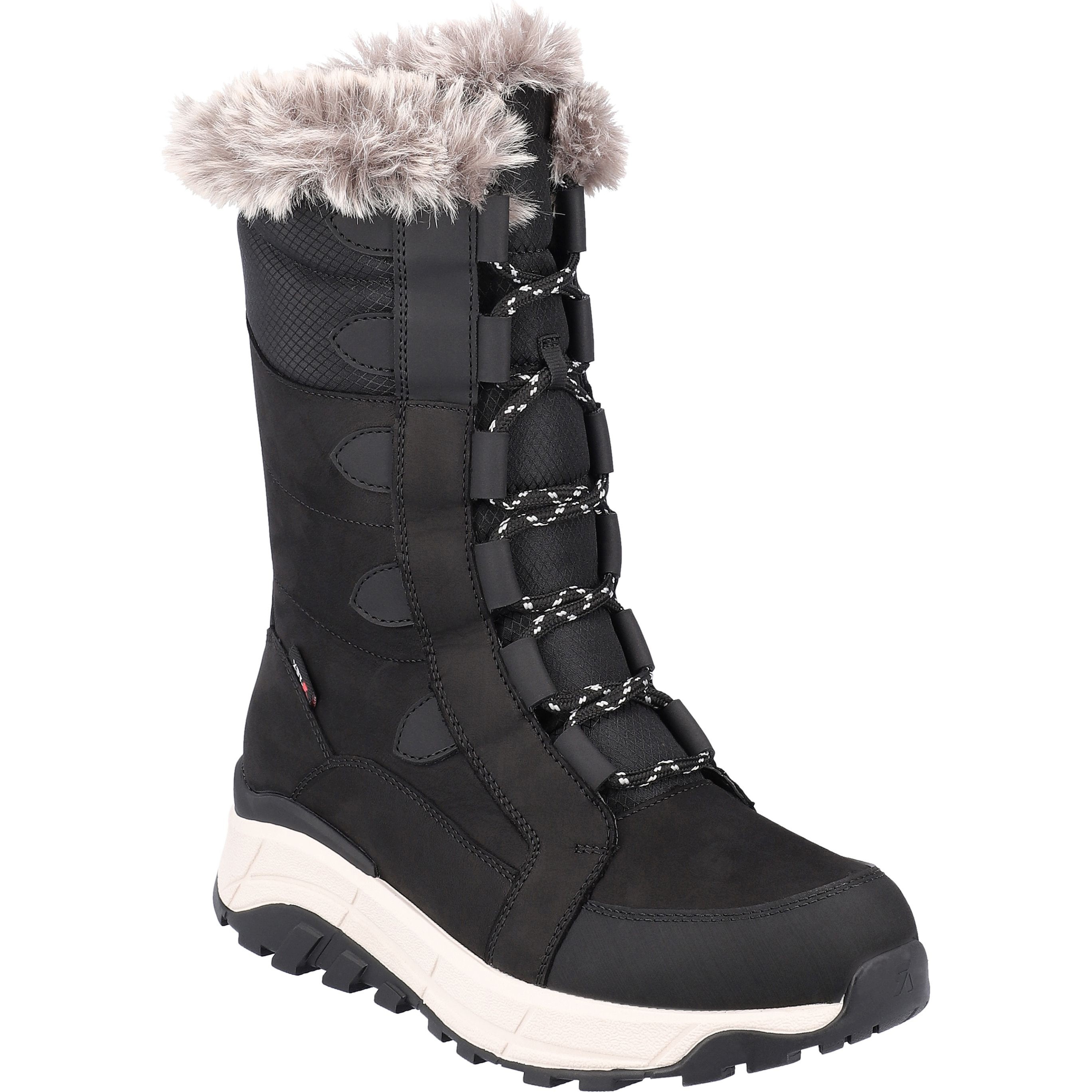 RIEKER EVOLUTION Aulinukai moterims, Juoda, Ladies mid height boots 1
