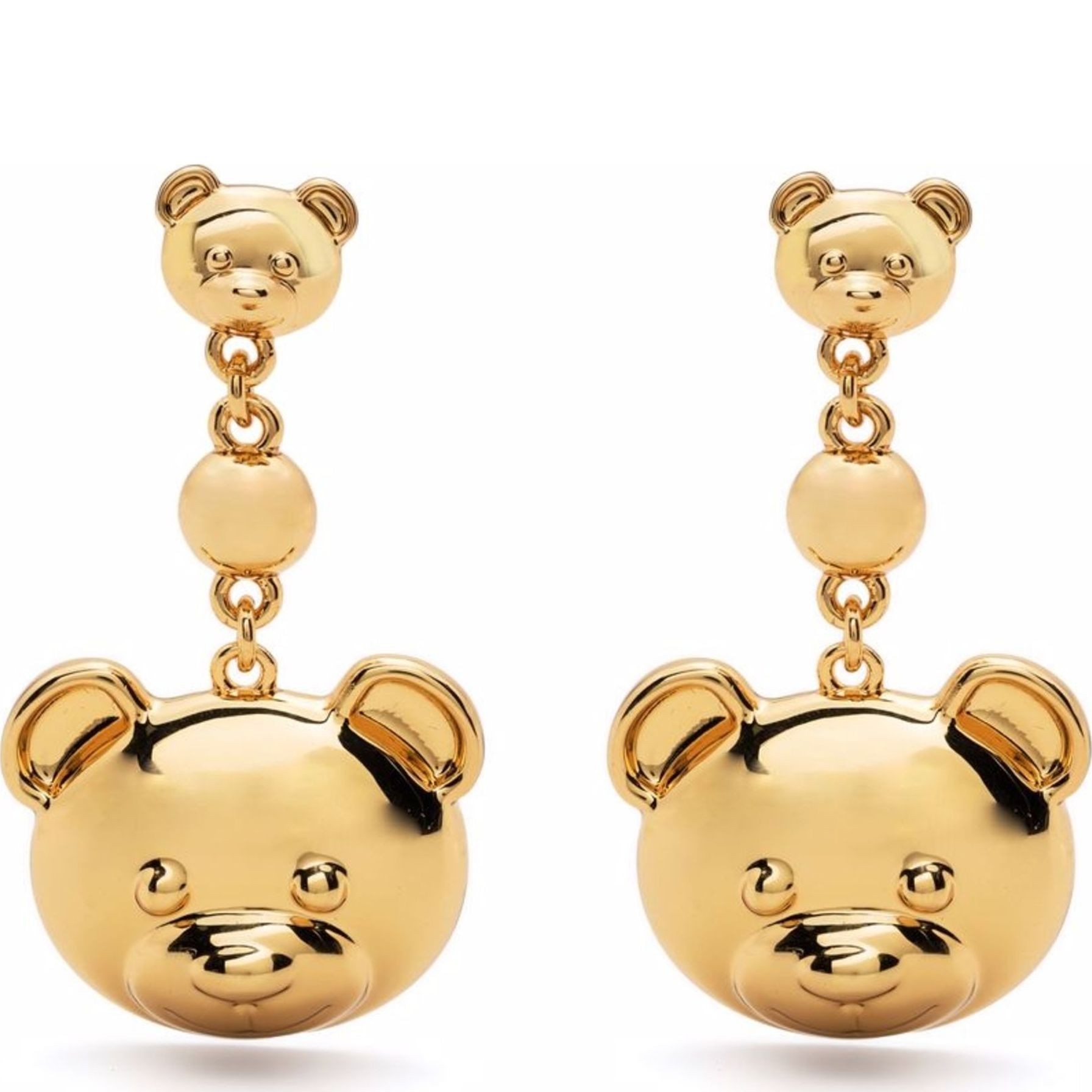 MOSCHINO Auskarai moterims, Auksinė, Earrings