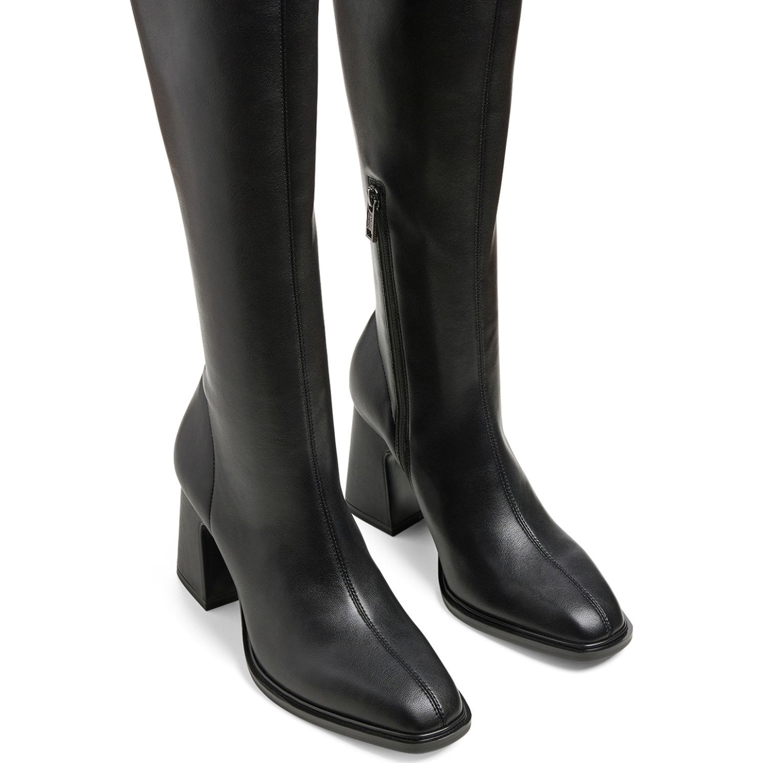 TAMARIS Auliniai moterims, Juoda, Long boot heel 2