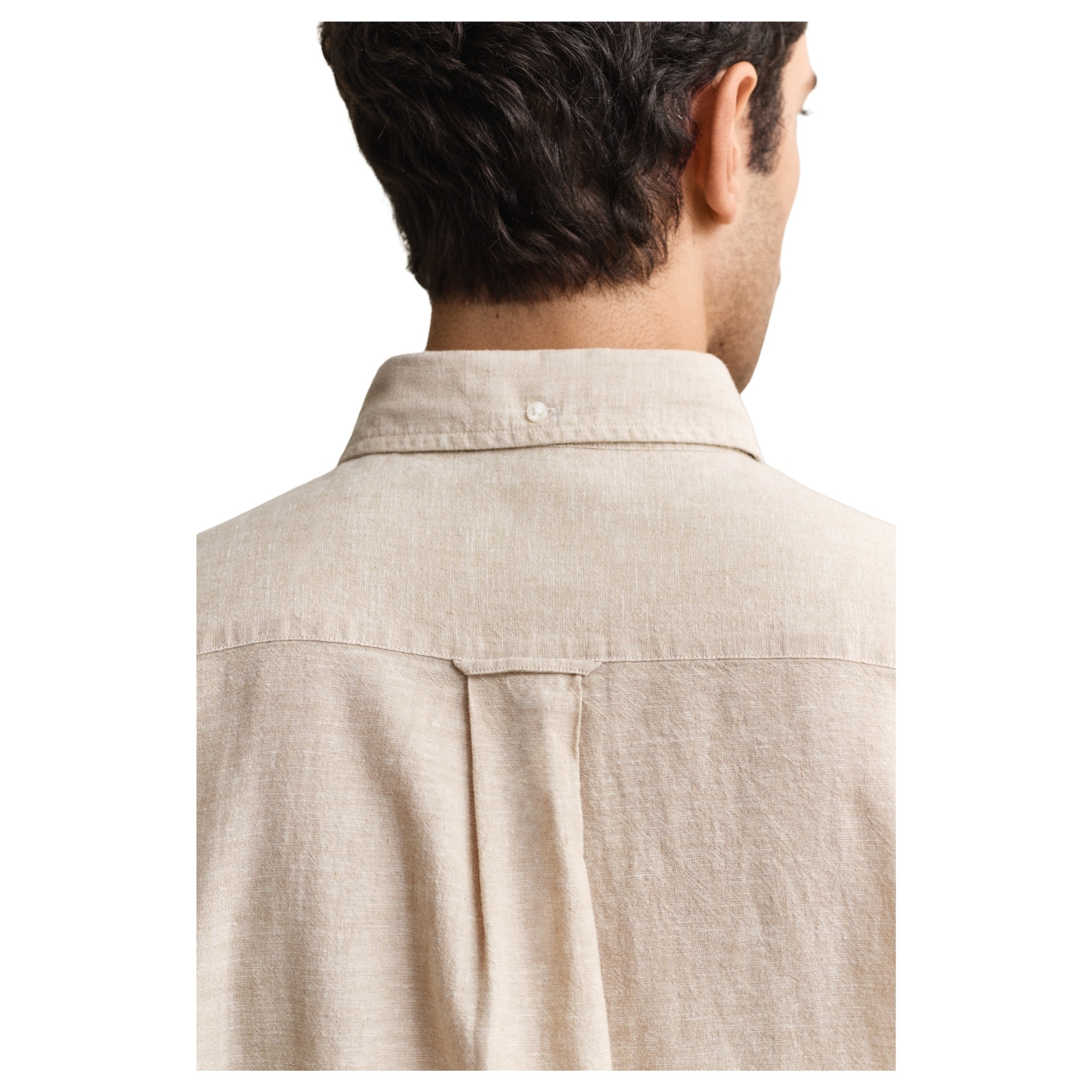 GANT Marškiniai ilgomis rankovėmis vyrams, Smėlio, 3250082-200 Shirts lon 4