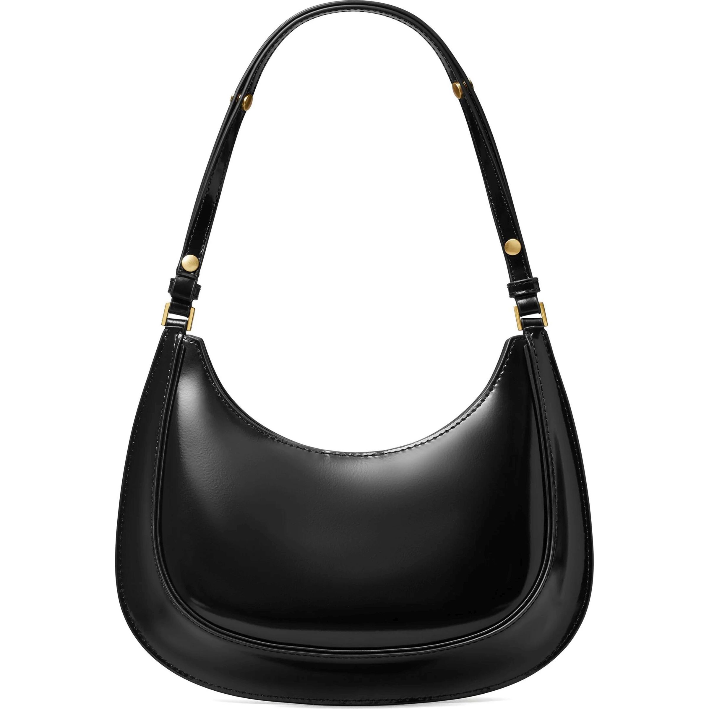 TORY BURCH Rankinė per petį moterims, Juoda, Robinson spazzolato bag 2