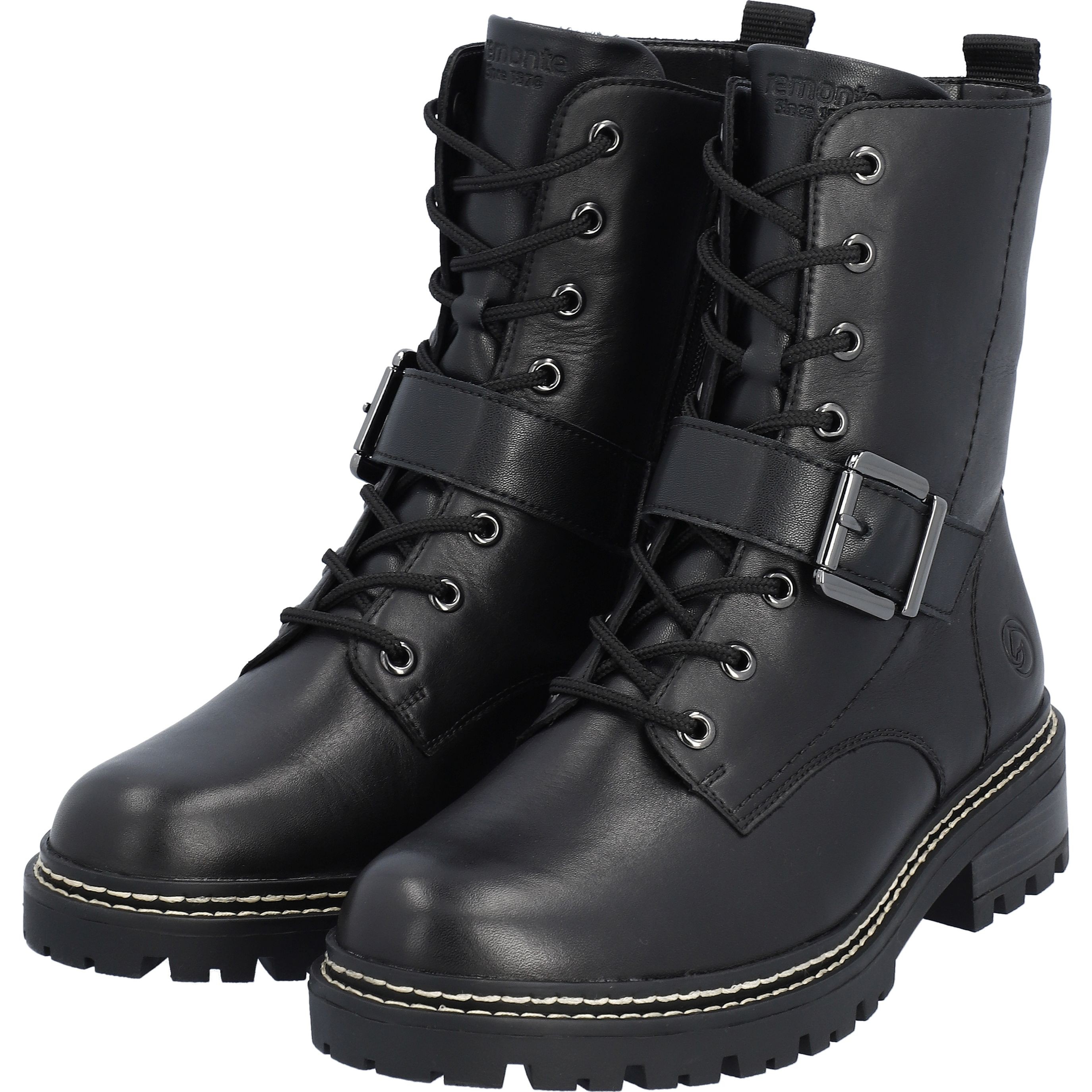REMONTE Aulinukai moterims, Juoda, Ladies mid height boots 10