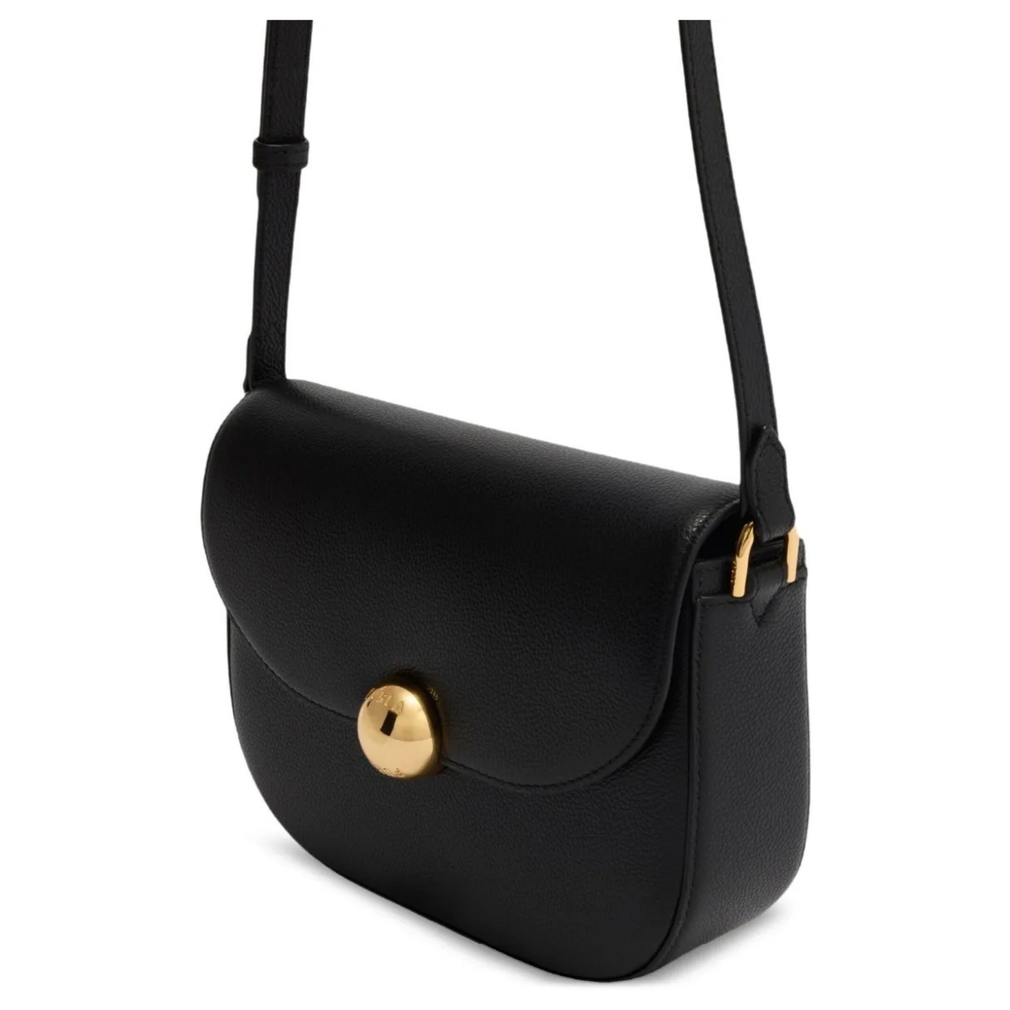 FURLA Rankinė per petį moterims, Juoda, Furla moonlight crossbody 3