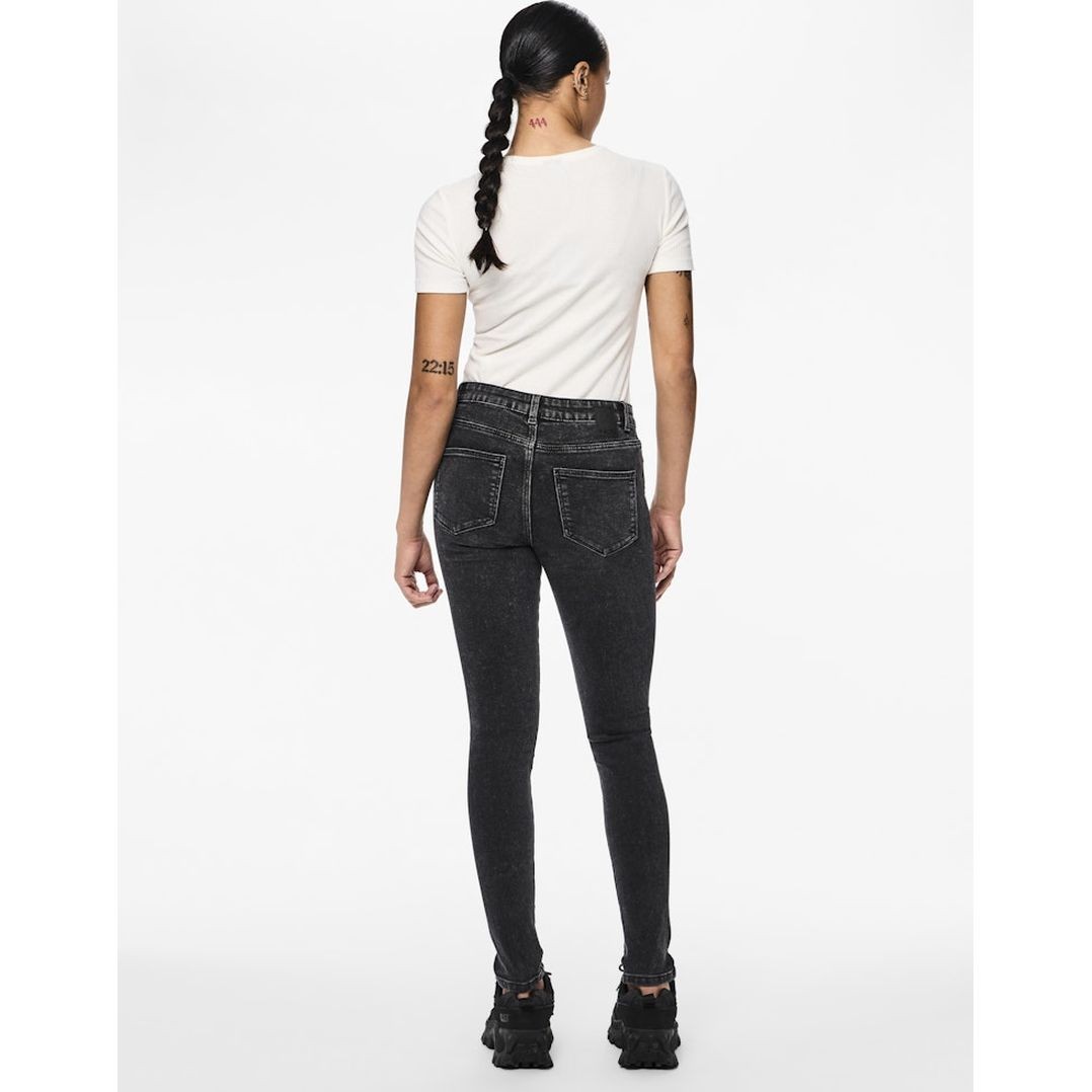 PIECES Slim džinsai moterims, Pilka, Dana skinny jeans 6