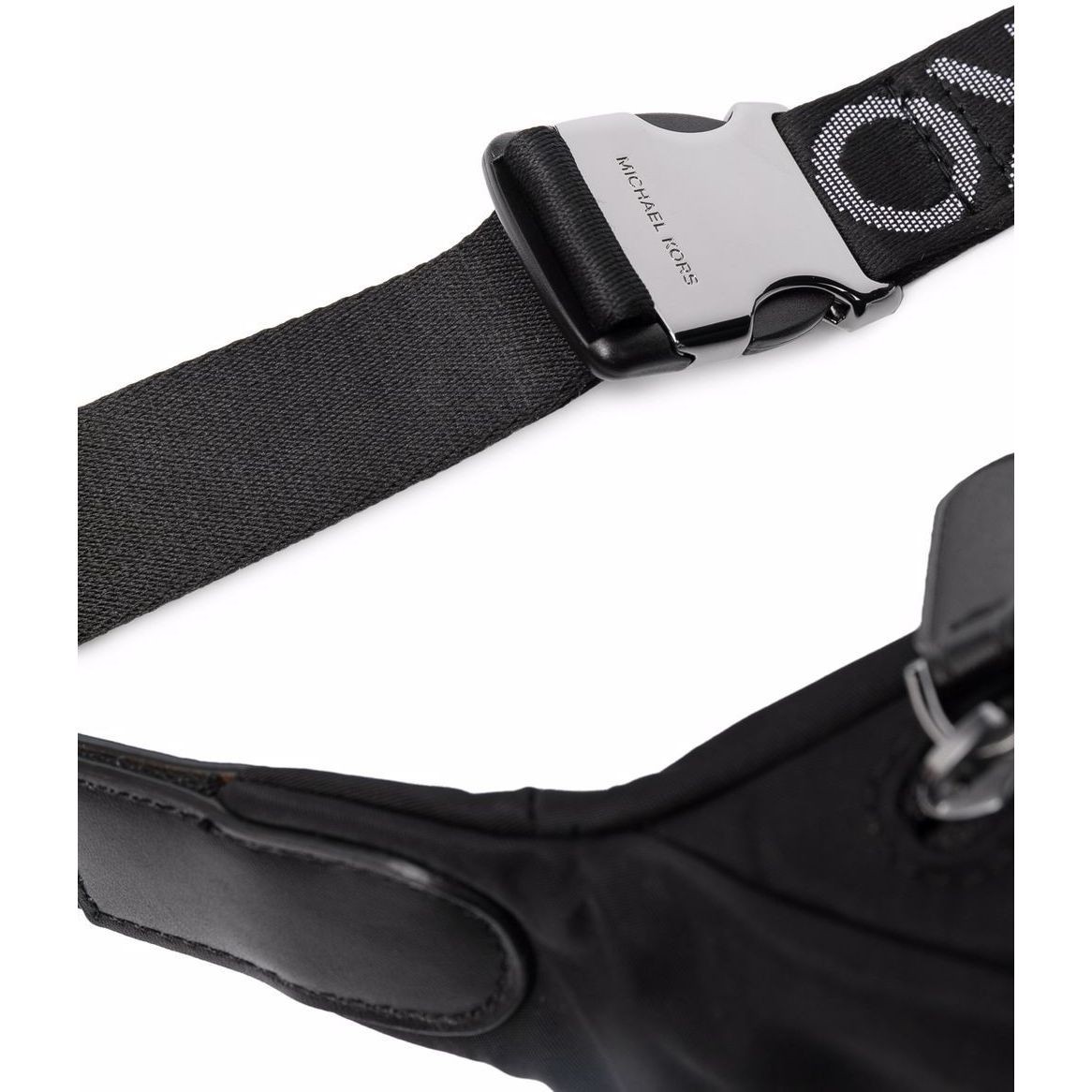 MICHAEL KORS Rankinė per juosmenį vyrams, Juoda, Hip bag 3