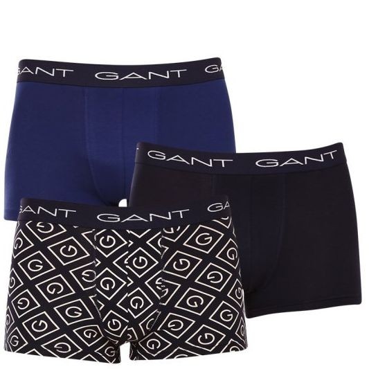GANT Kelnaitės vyrams, Mėlyna, ICON G TRUNK 3-PACK