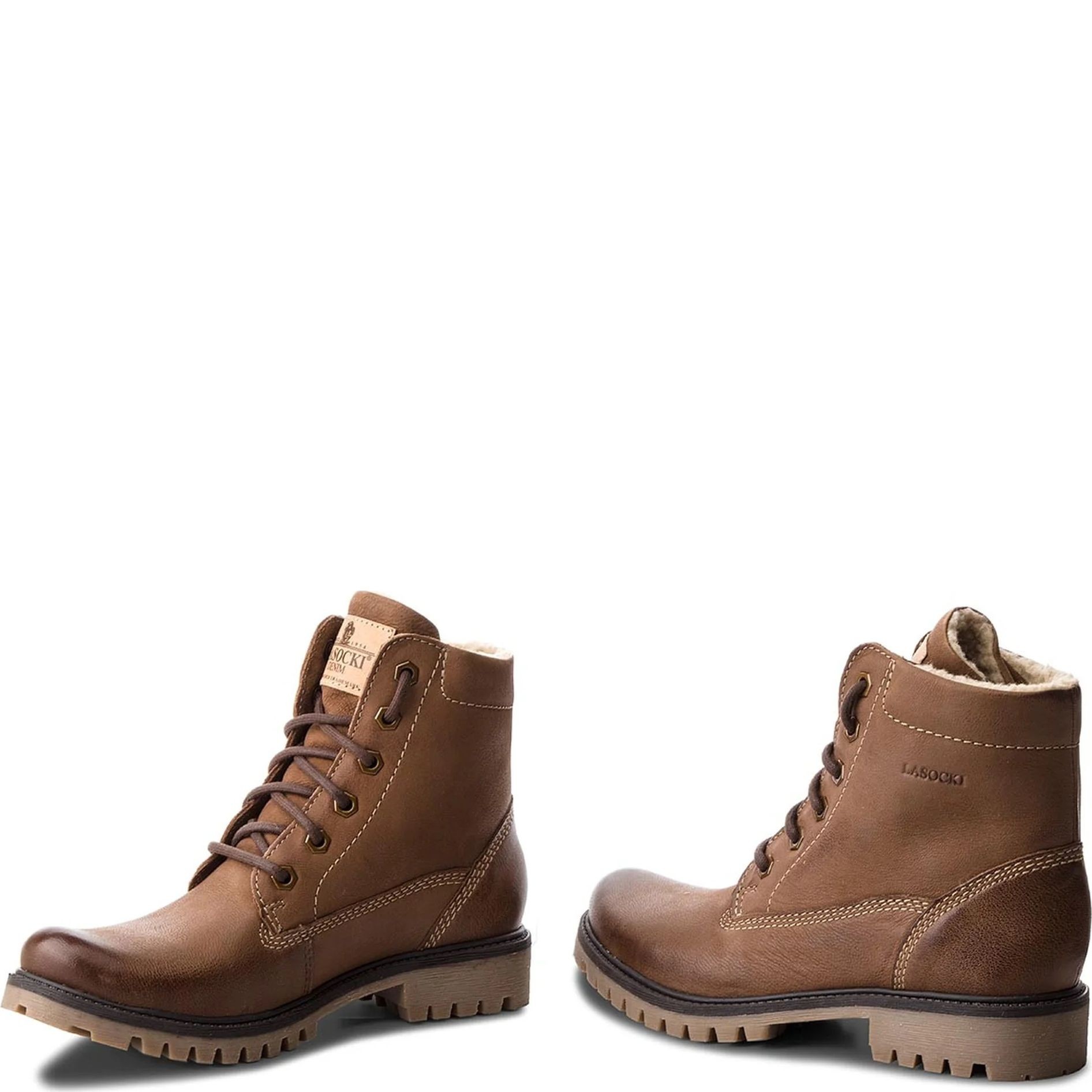 LASOCKI Aulinukai moterims, Ruda, BOOTIES 3