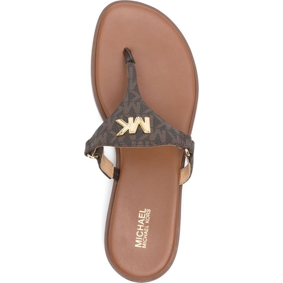 MICHAEL KORS Basutės moterims, Ruda, Jillian thong 4