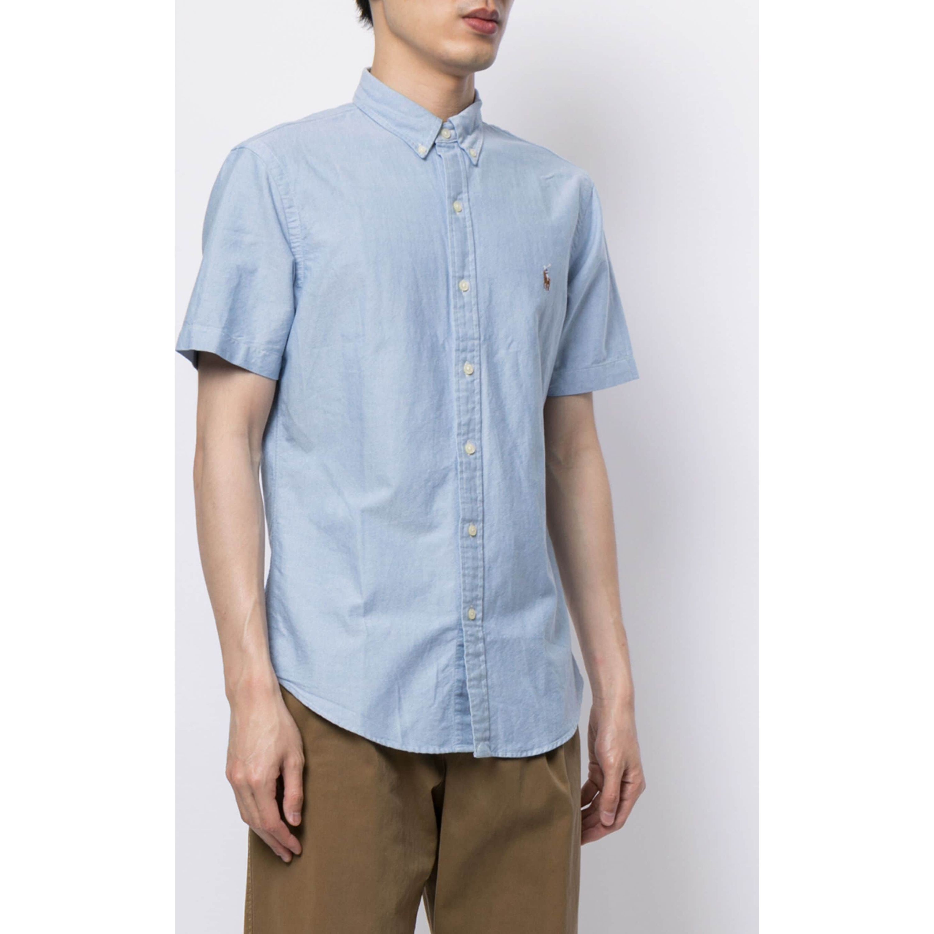 POLO RALPH LAUREN Marškiniai trump. rankovėmis vyrams, Mėlyna, Long sleeve shirt 2 POLO RALPH LAUREN Marškiniai trump. rankovėmis vyrams, Mėlyna, Long sleeve shirt 2