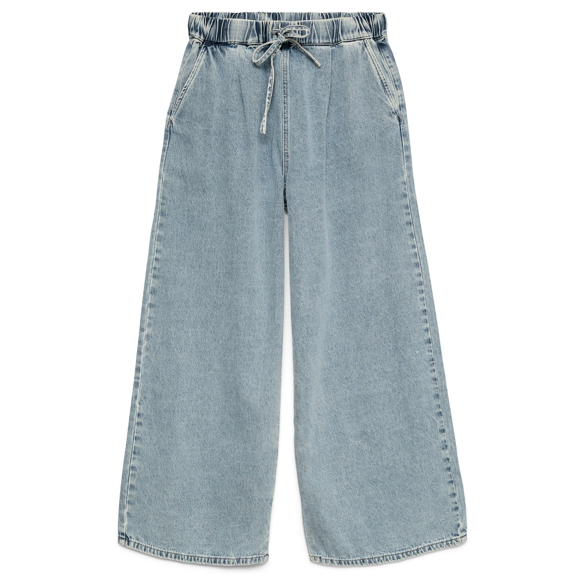 VERO MODA Platūs džinsai moterims, Mėlyna, Valeria 1 VERO MODA Platūs džinsai moterims, Mėlyna, Valeria 1