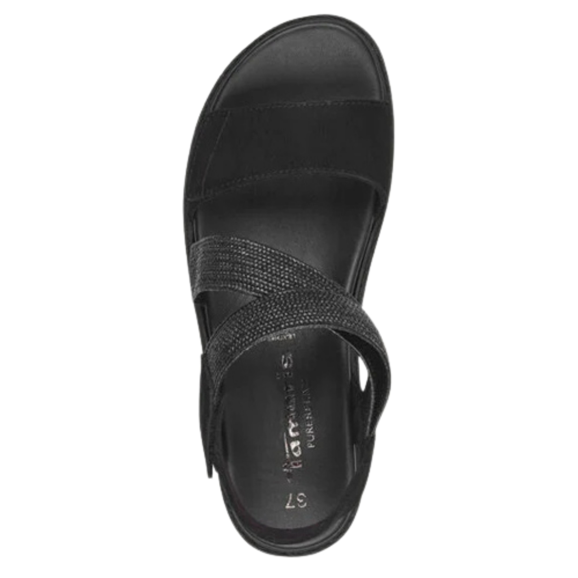 TAMARIS Basutės moterims, Juoda, Sandals 3 TAMARIS Basutės moterims, Juoda, Sandals 3