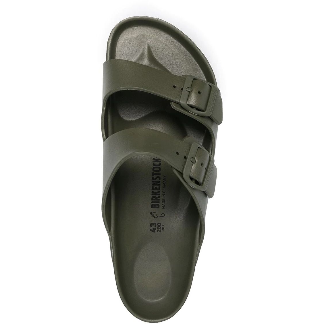 BIRKENSTOCK šlepetės  vyrams - moterims normaliai pėda, Žalia, Arizona EVA slides