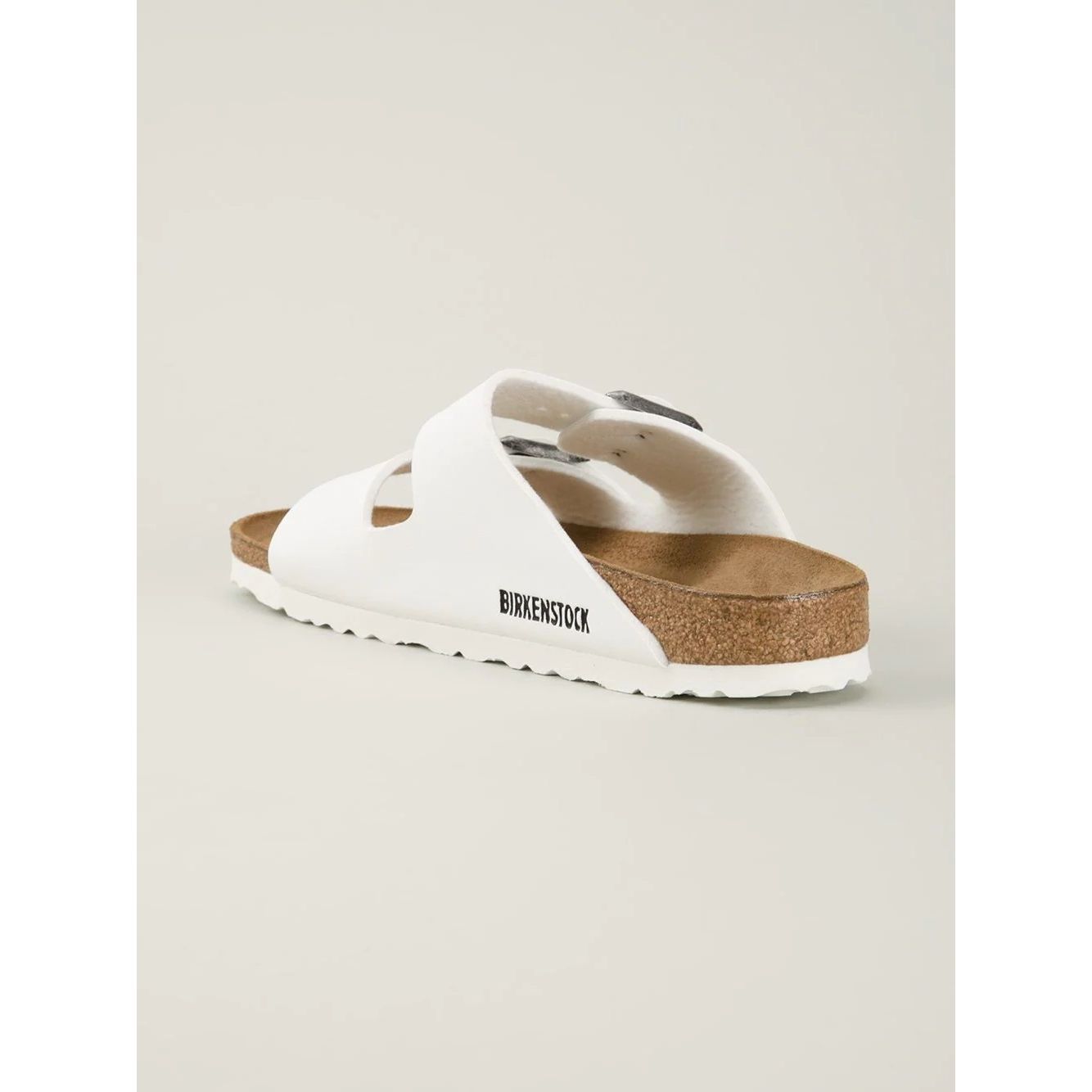 BIRKENSTOCK šlepetės vyrams - moterims siaurai pėdai, Balta, Arizona BF slippers