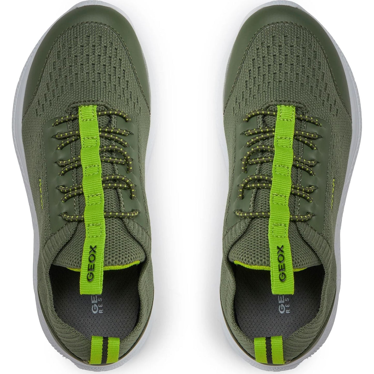 GEOX laisvalaikio batai berniukams, Žalia, Sprintye sneakers