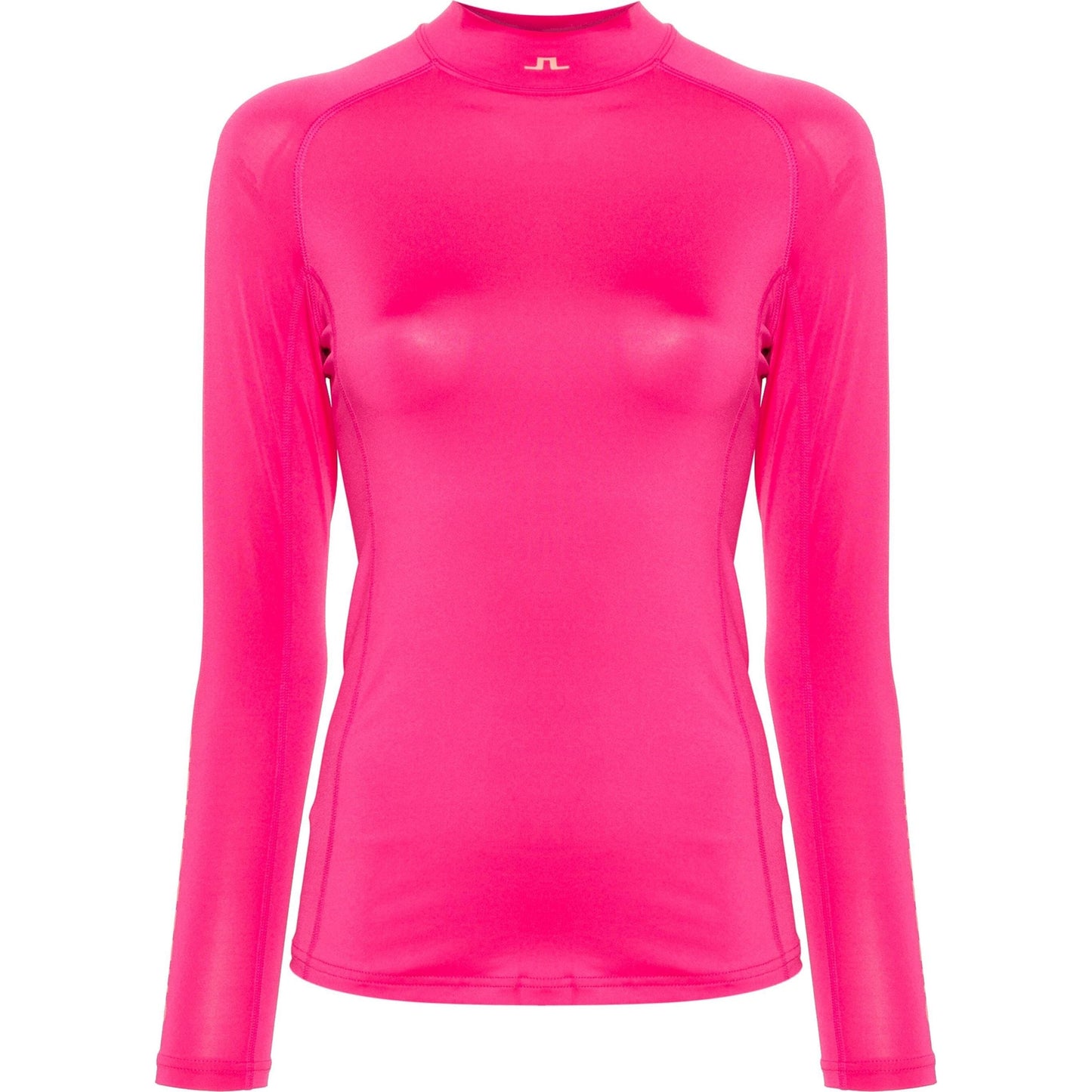 J.LINDEBERG megztinis aukštu kaklu moterims, rožinė, Asa soft compression top