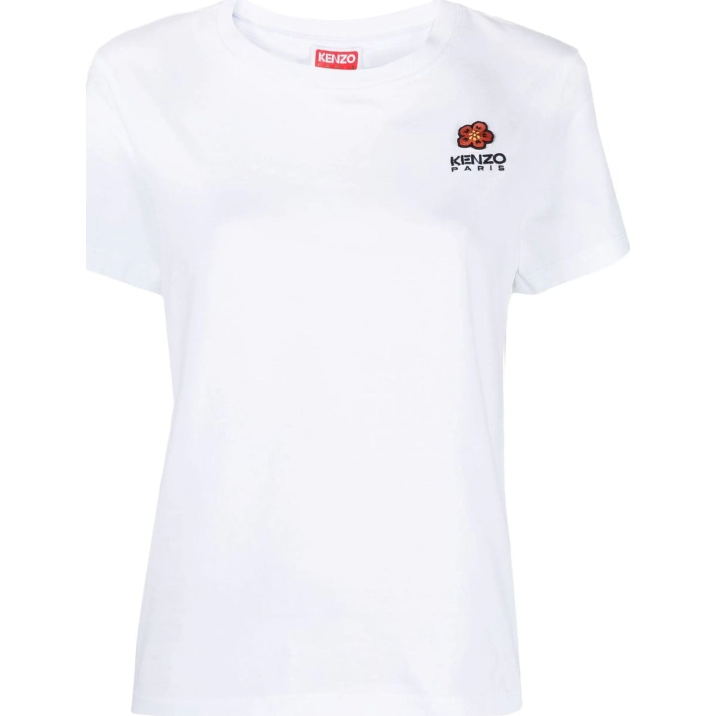 KENZO marškinėliai trumpomis rankovėmis moterims, Balta, Boke crest classic t-shirt