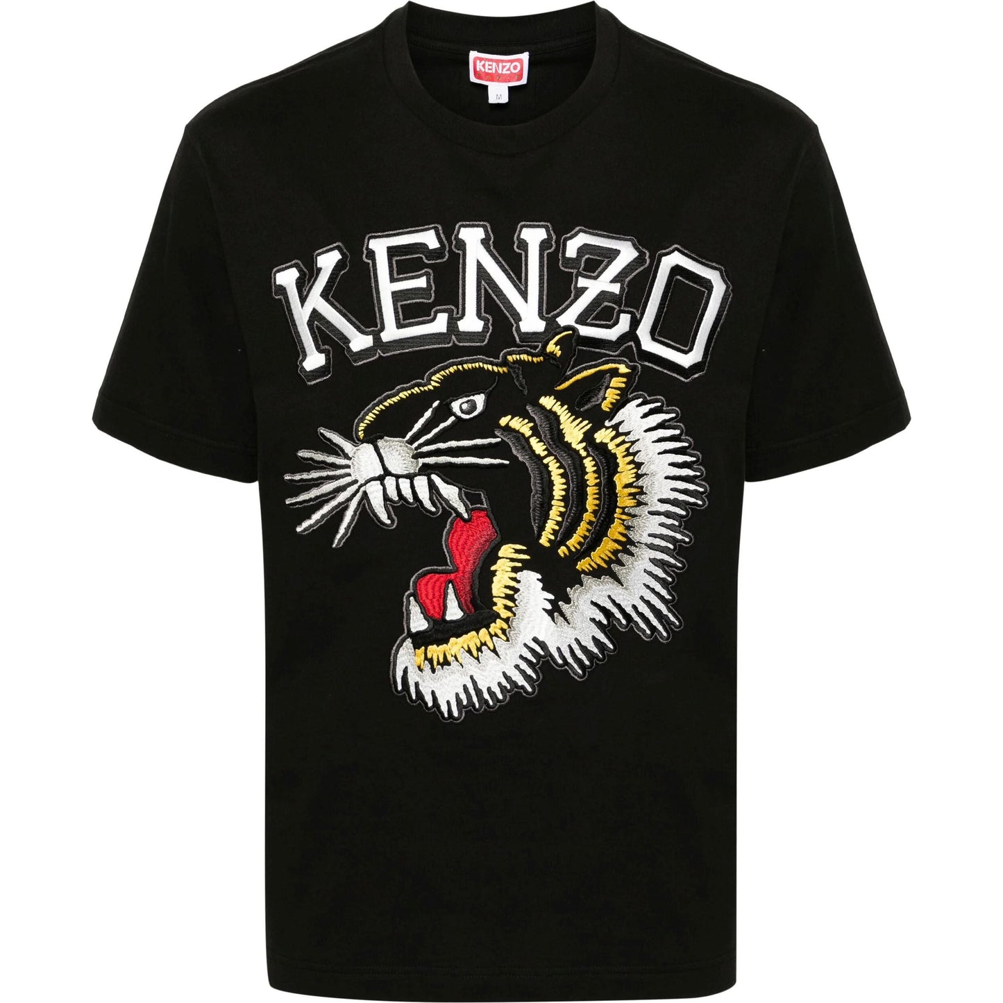 KENZO marškinėliai trumpomis rankovėmis vyrams, Juoda, Tiger varsity classic t-shirt