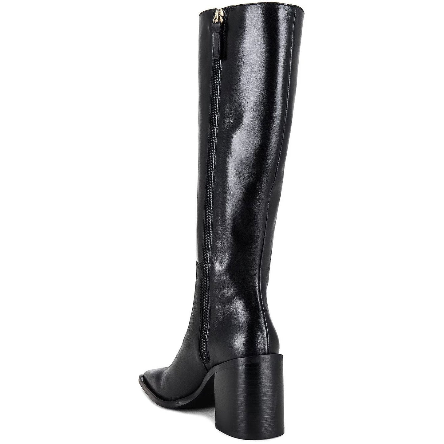 ALOHAS moteriški juodi elegantiški ilgaauliai su kulnu Berta boots