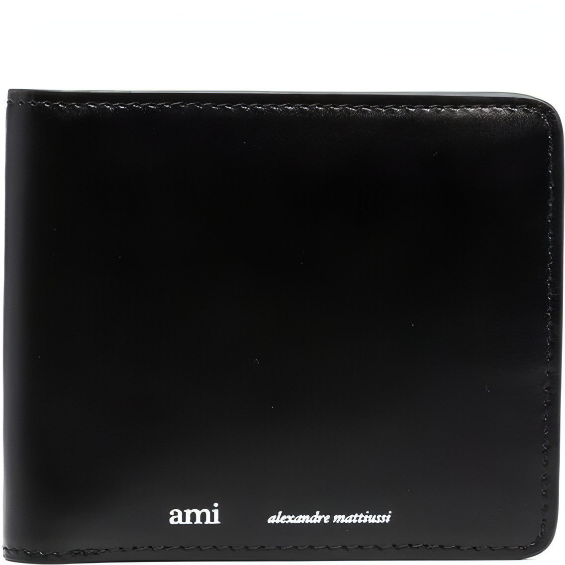 AMI PARIS vyriškas/moteriškas juodas kortelių dėklas Ami card holder