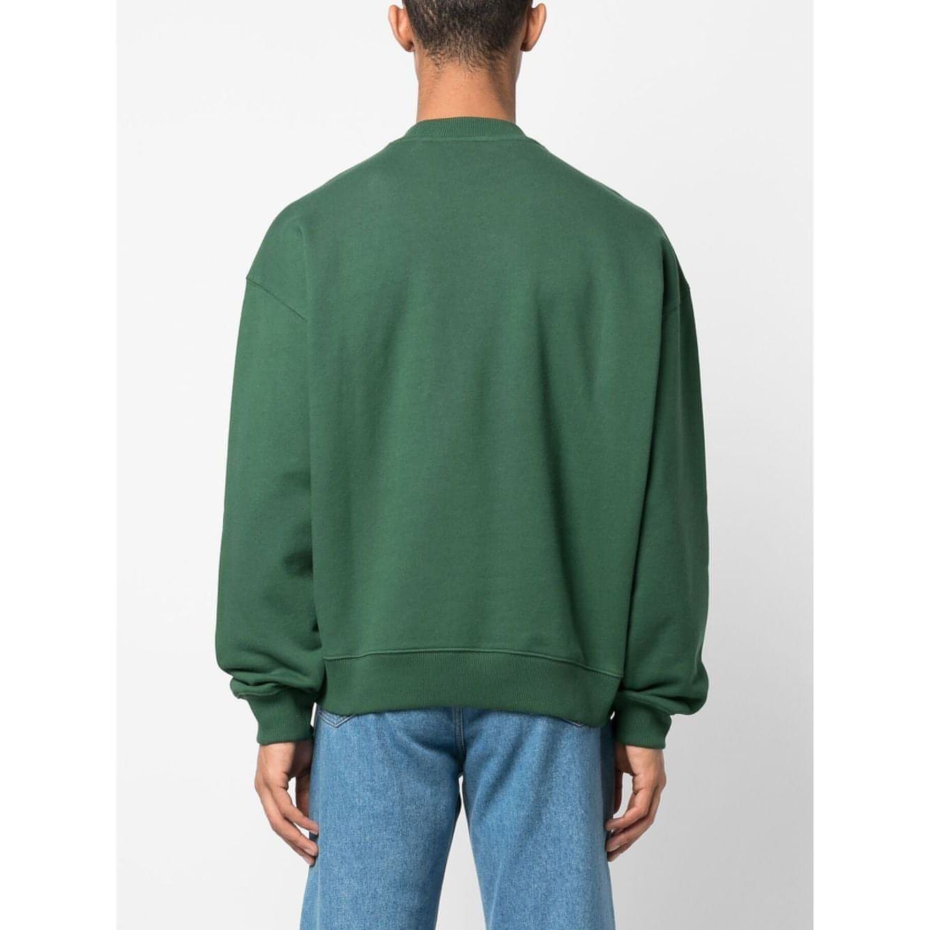 AXEL ARIGATO vyriškas žalias megztinis College A Sweatshirt