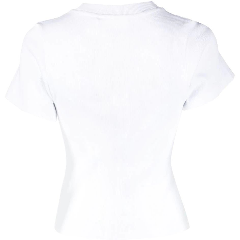AXEL ARIGATO marškinėliai trumpomis rankovėmis moterims, Balta, Script a t-shirt