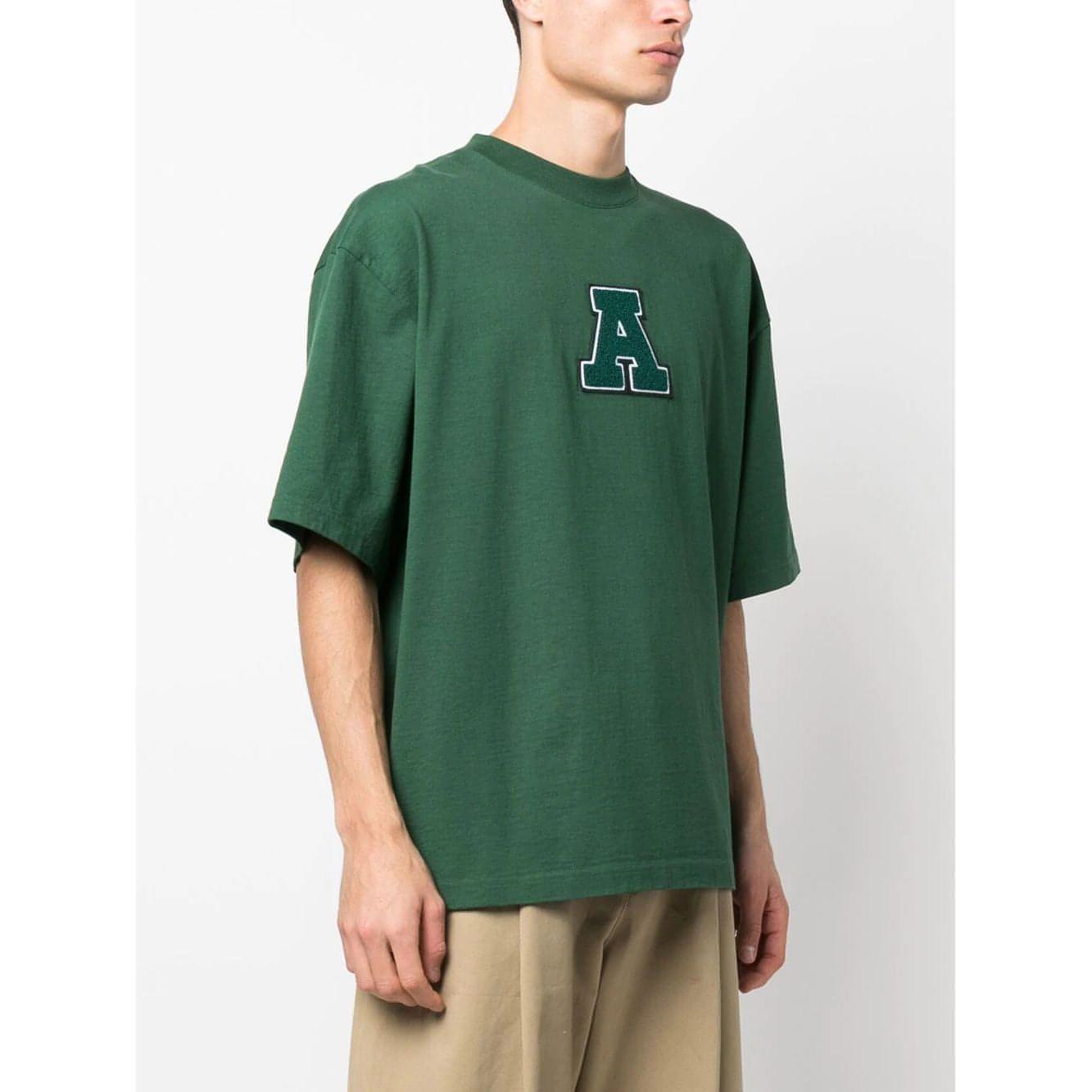 AXEL ARIGATO vyriški žali marškinėliai College A T-Shirt