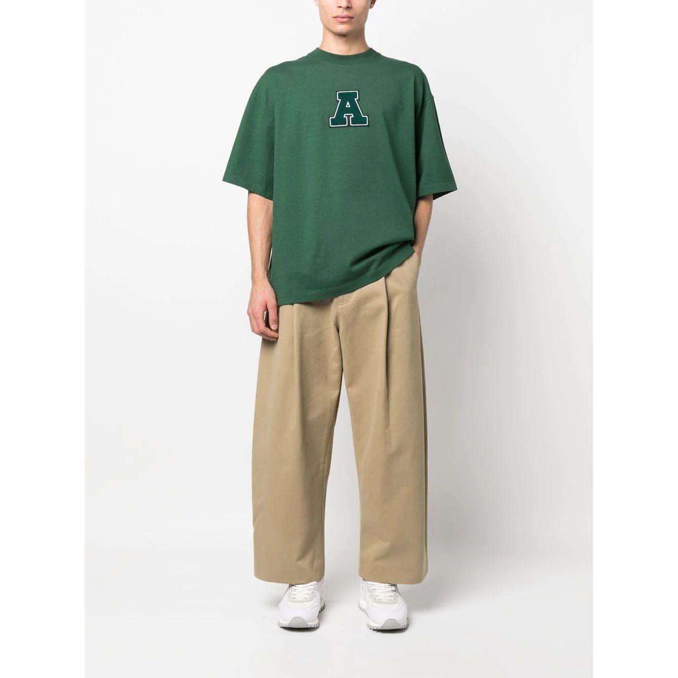 AXEL ARIGATO vyriški žali marškinėliai College A T-Shirt