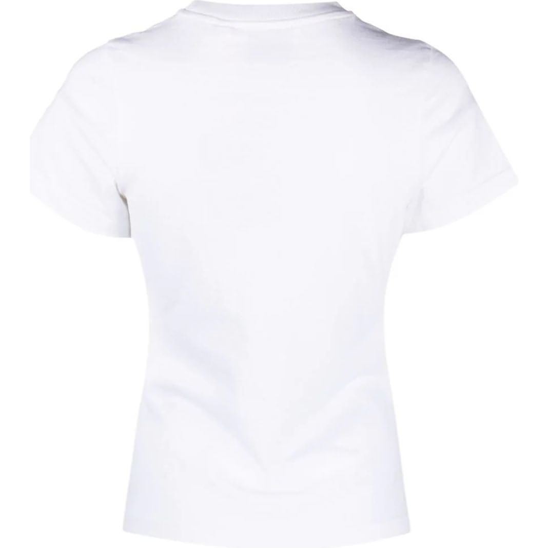 AXEL ARIGATO moteriški balti marškinėliai Butterfly t-shirt