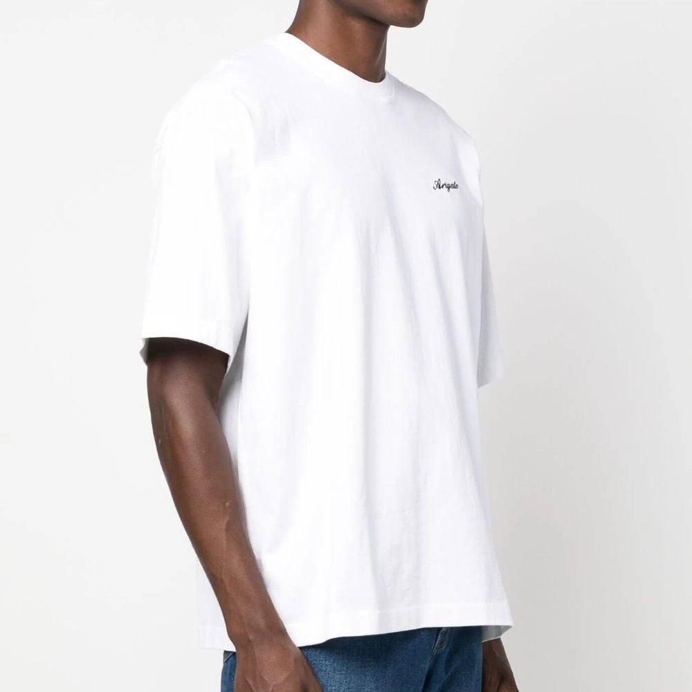 AXEL ARIGATO vyriški balti marškinėliai Honor t-shirt