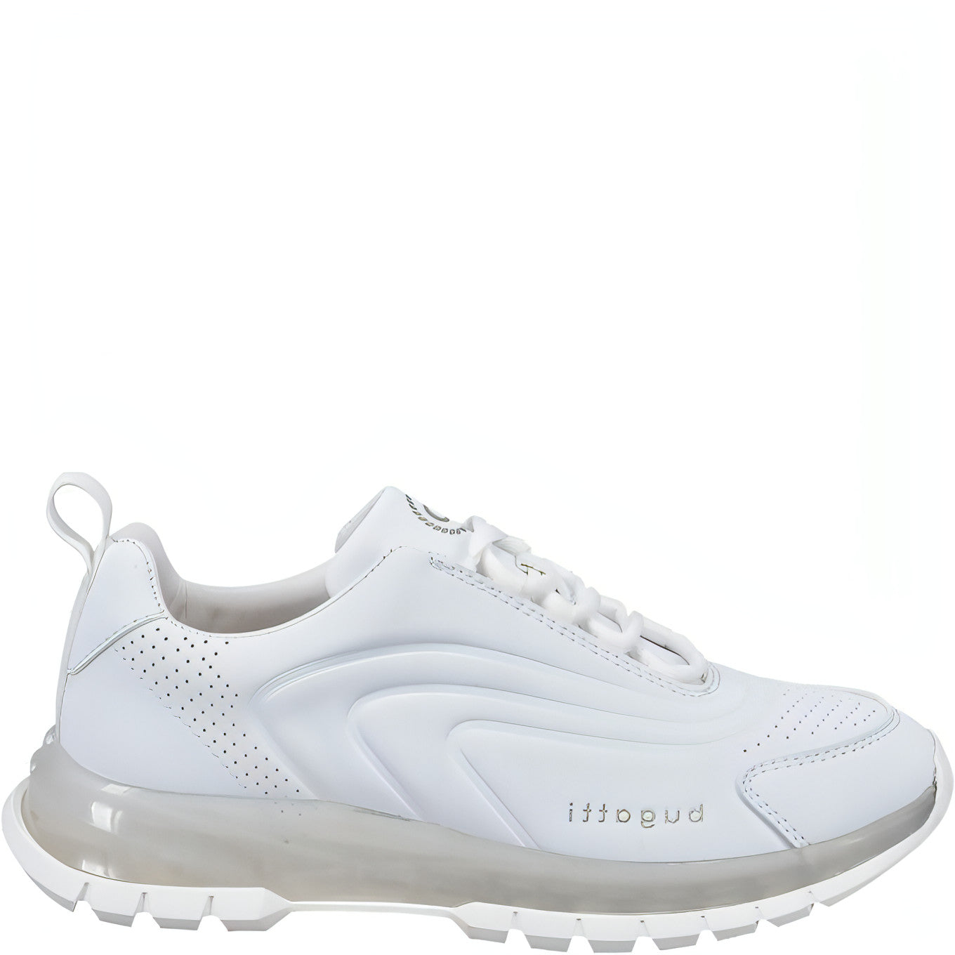 BUGATTI moteriški balti laisvalaikio bateliai Athena Shoes