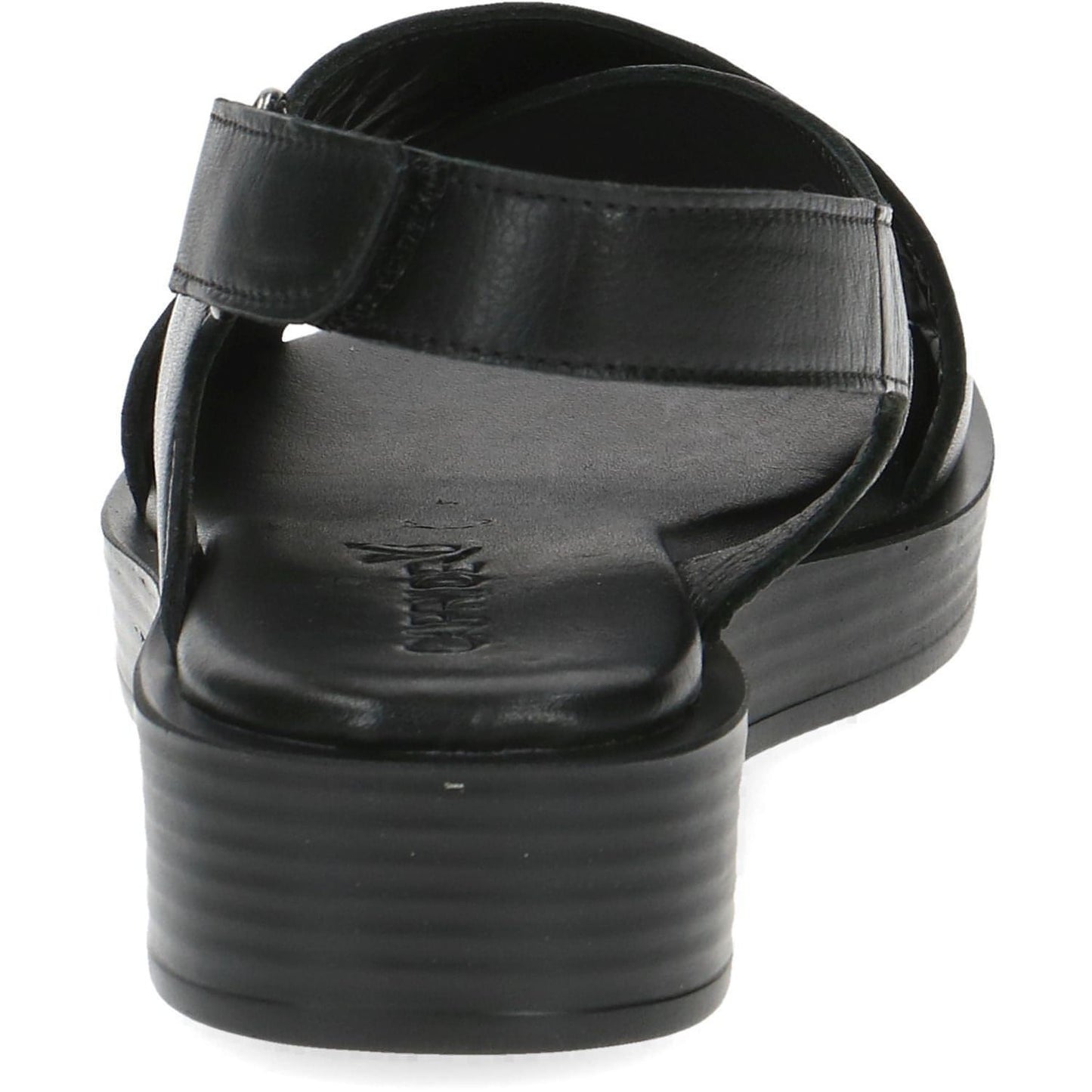 CAPRICE moteriškos juodos basutės Sandals