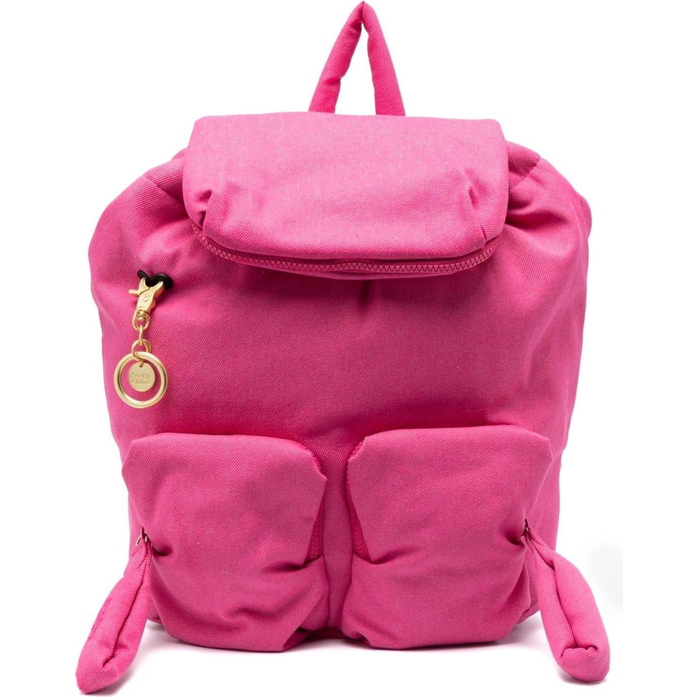 SEE BY CHLOE moteriška rožinė kuprinė Joy rider backpacks