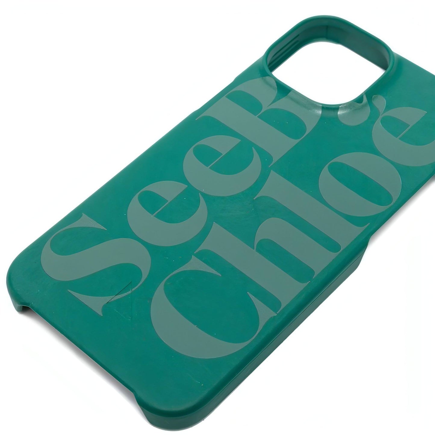 See by Chloé moteriškas žalias dėklas Iphone case