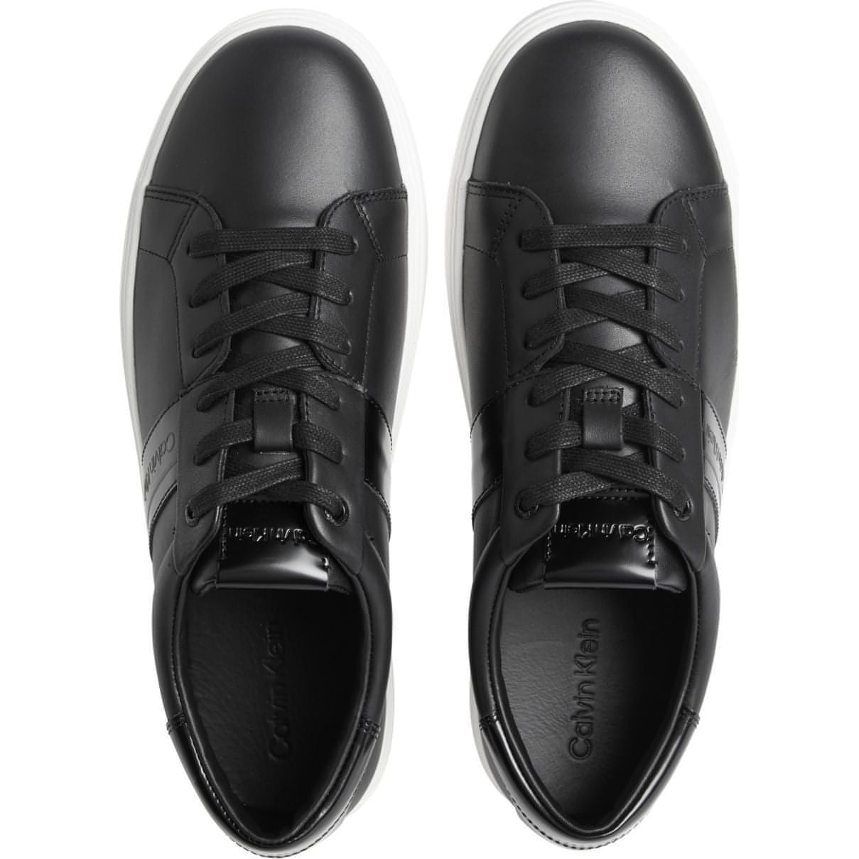 CALVIN KLEIN vyriški juodi laisvalaikio batai Low top lace up sport shoe