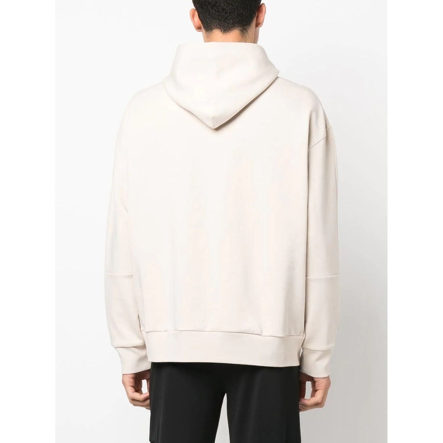CALVIN KLEIN vyriškas šviesus džemperis su kapišonu Comfort debossed logo hoodie