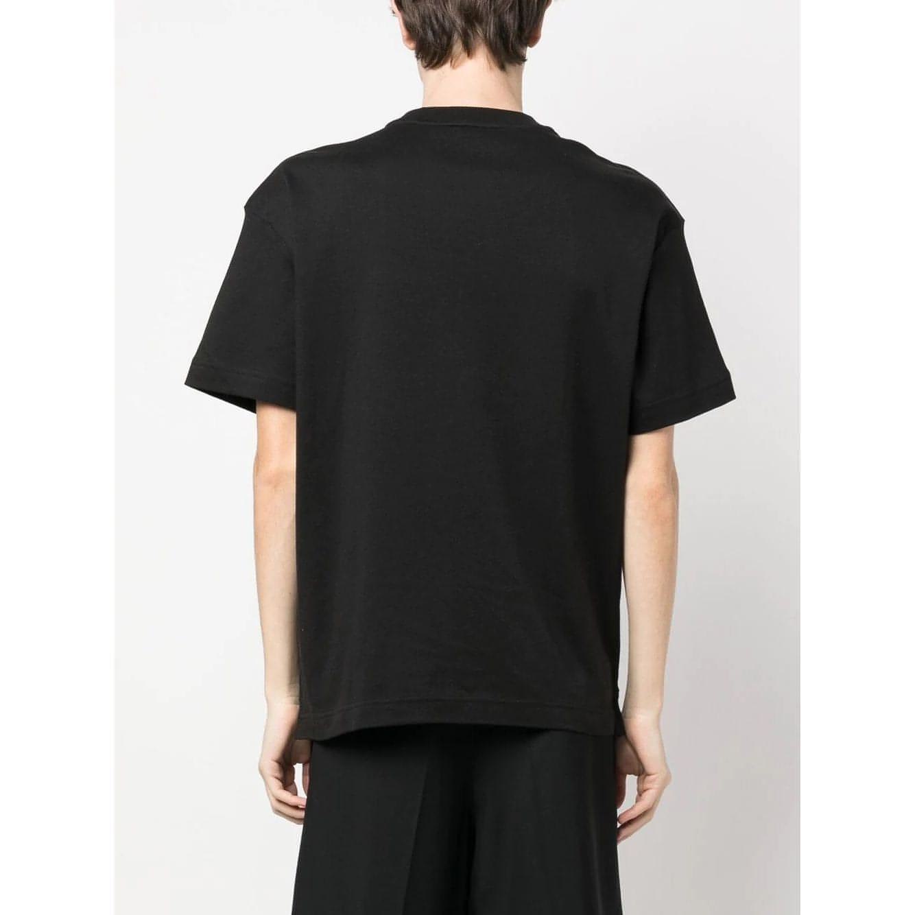 CALVIN KLEIN vyriški juodi marškinėliai Embroidered comfort t-shirt