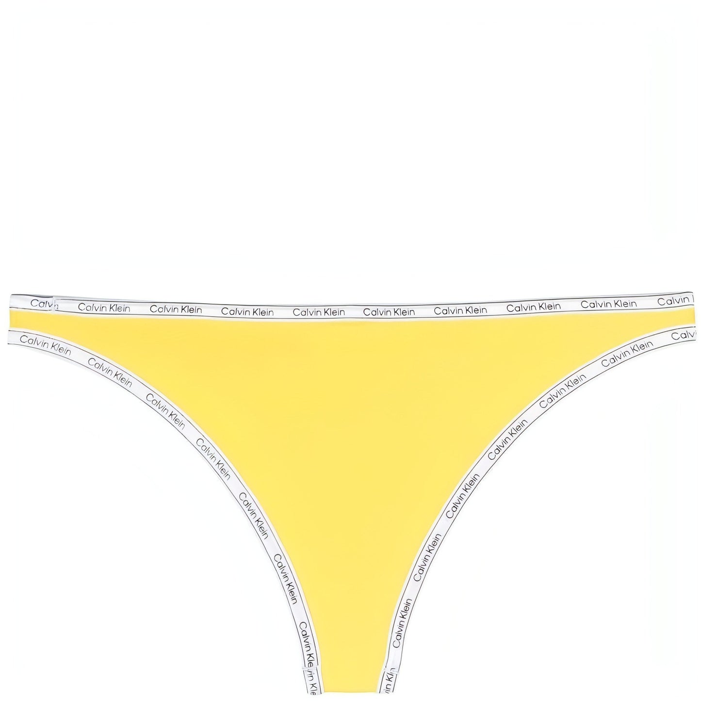 CALVIN KLEIN UW moteriškos geltonos maudymosi kelnaitės Bikini swim